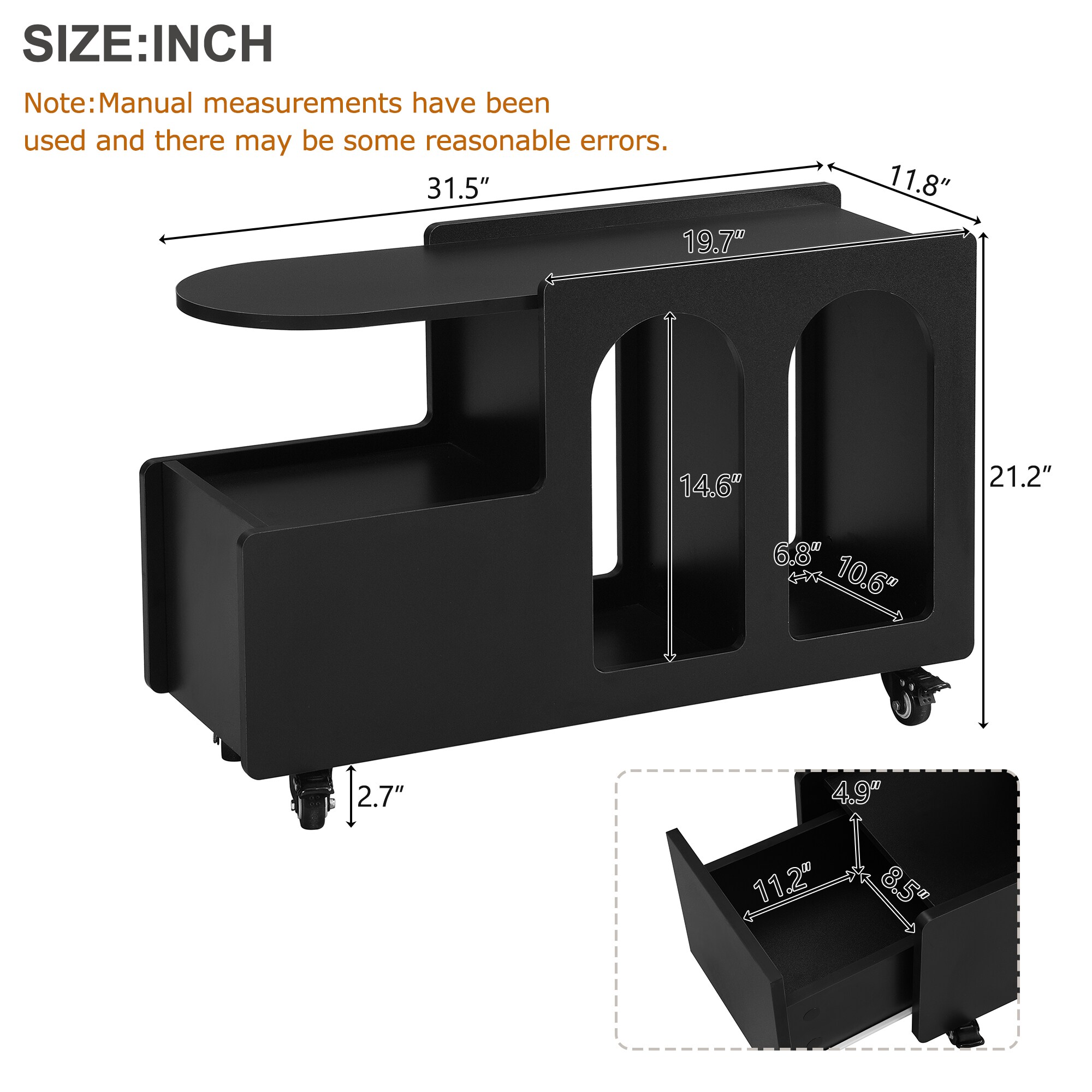 ModernLuxe N721P191983B Coffee-Tables - View #6