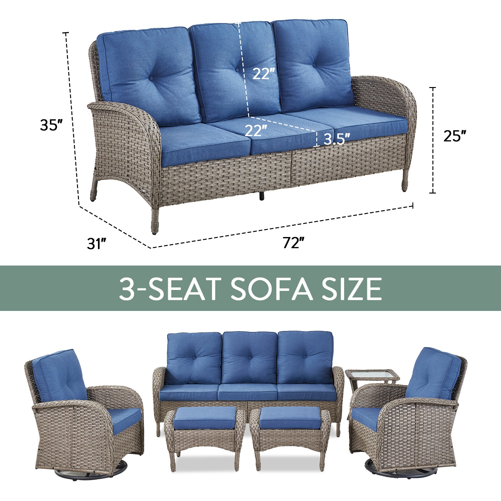Jeehope PAGY20601340-1 Patio-Conversation-Sets - View #10