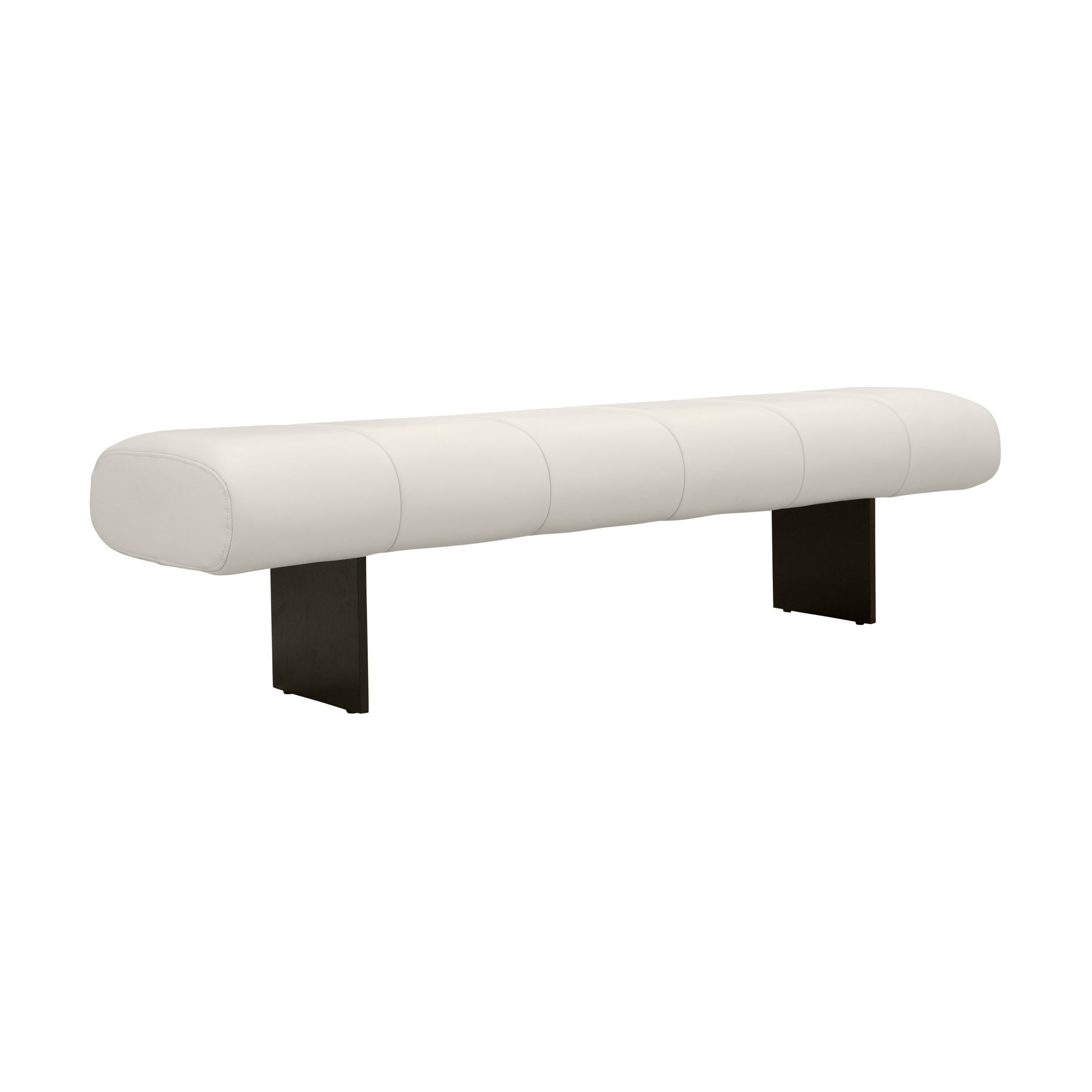 TOV Furniture TOV-OC68949 Karol Modern Cream Accent Bench 59.5-in x 17.7-in x 16.8-in