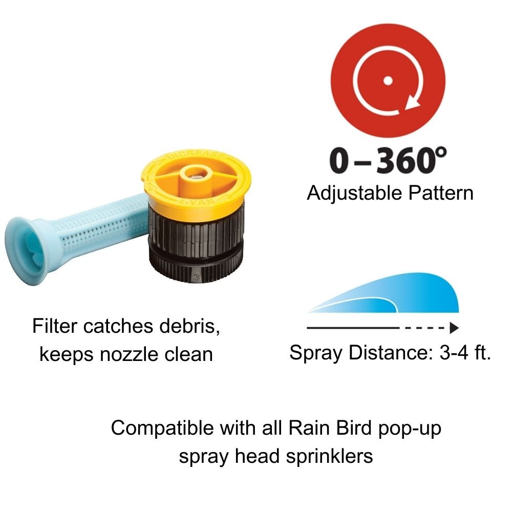 Rain Bird 4AP Underground-Sprinkler-Rep-Nozzles - View #2