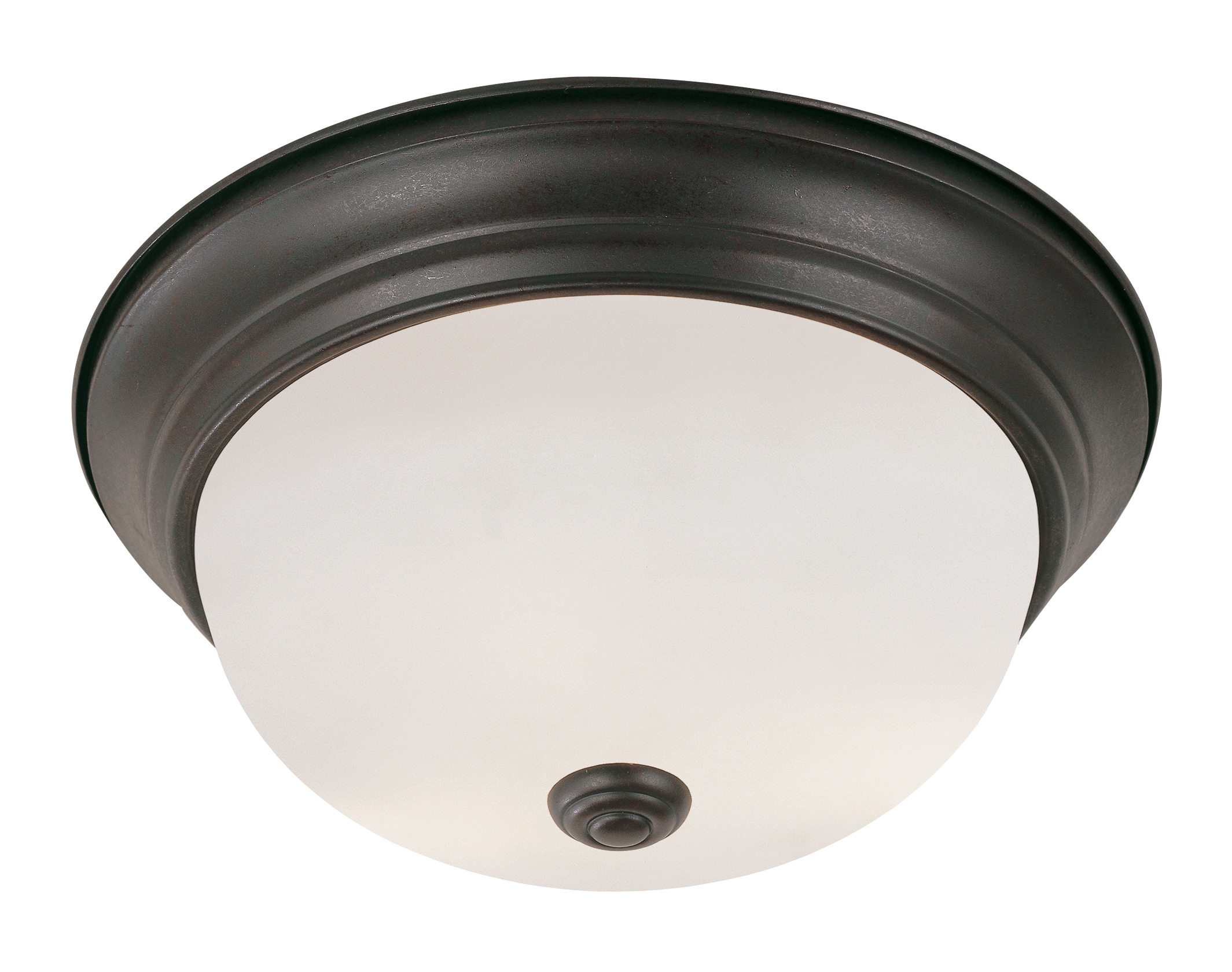 Trans Globe 13718 ROB Bowers 2 -Light 13-in Oil-rubbed Multiple colors Flush Mount Light