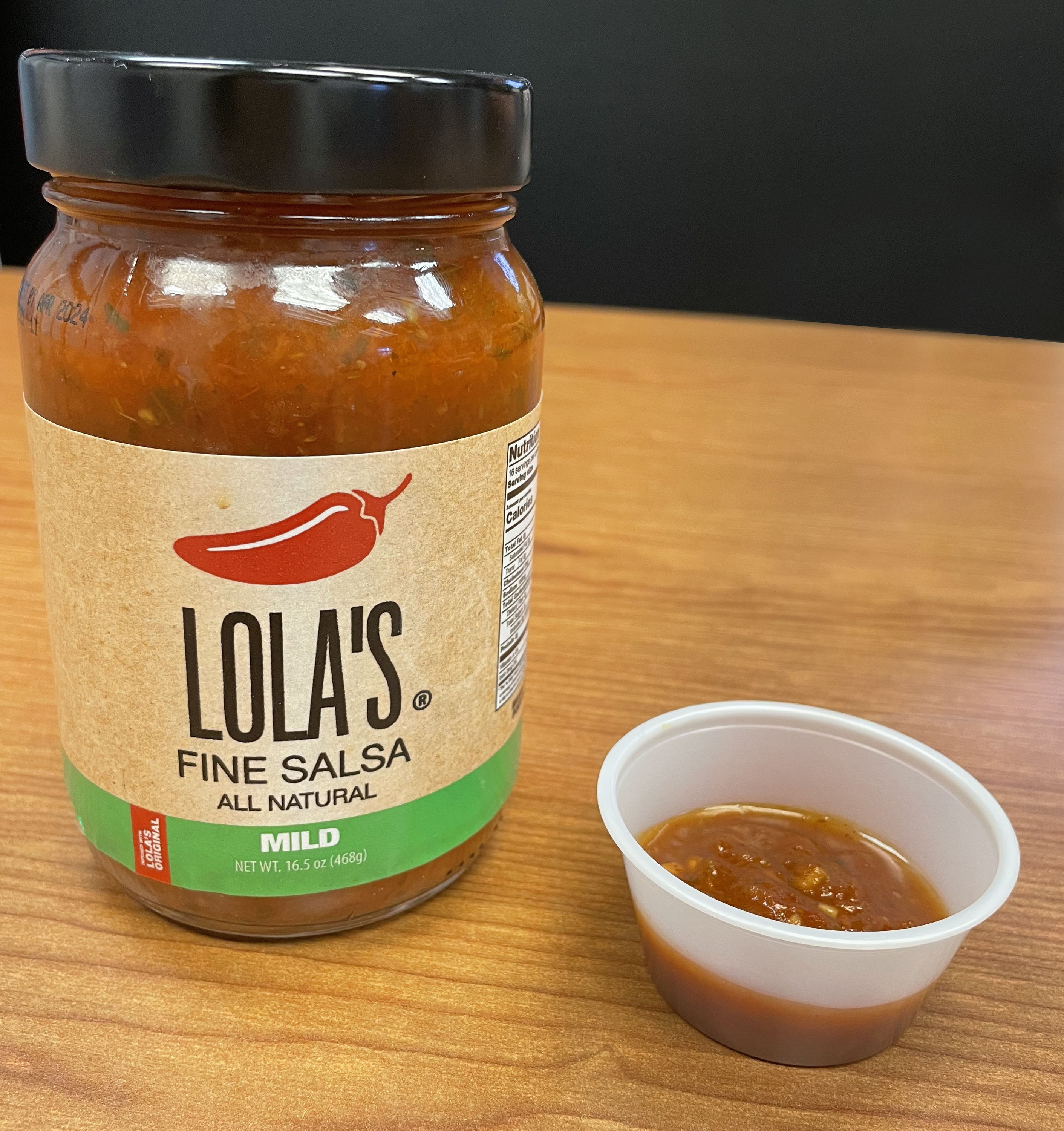 Lola's Fine Hot Sauce Mild Salsa - 16 fl oz