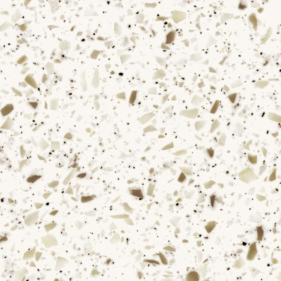 Formica Solid Surfacing 742 Blanco Terrazzo 742 Multiple Colors/Finishes Kitchen Countertop SAMPLE
