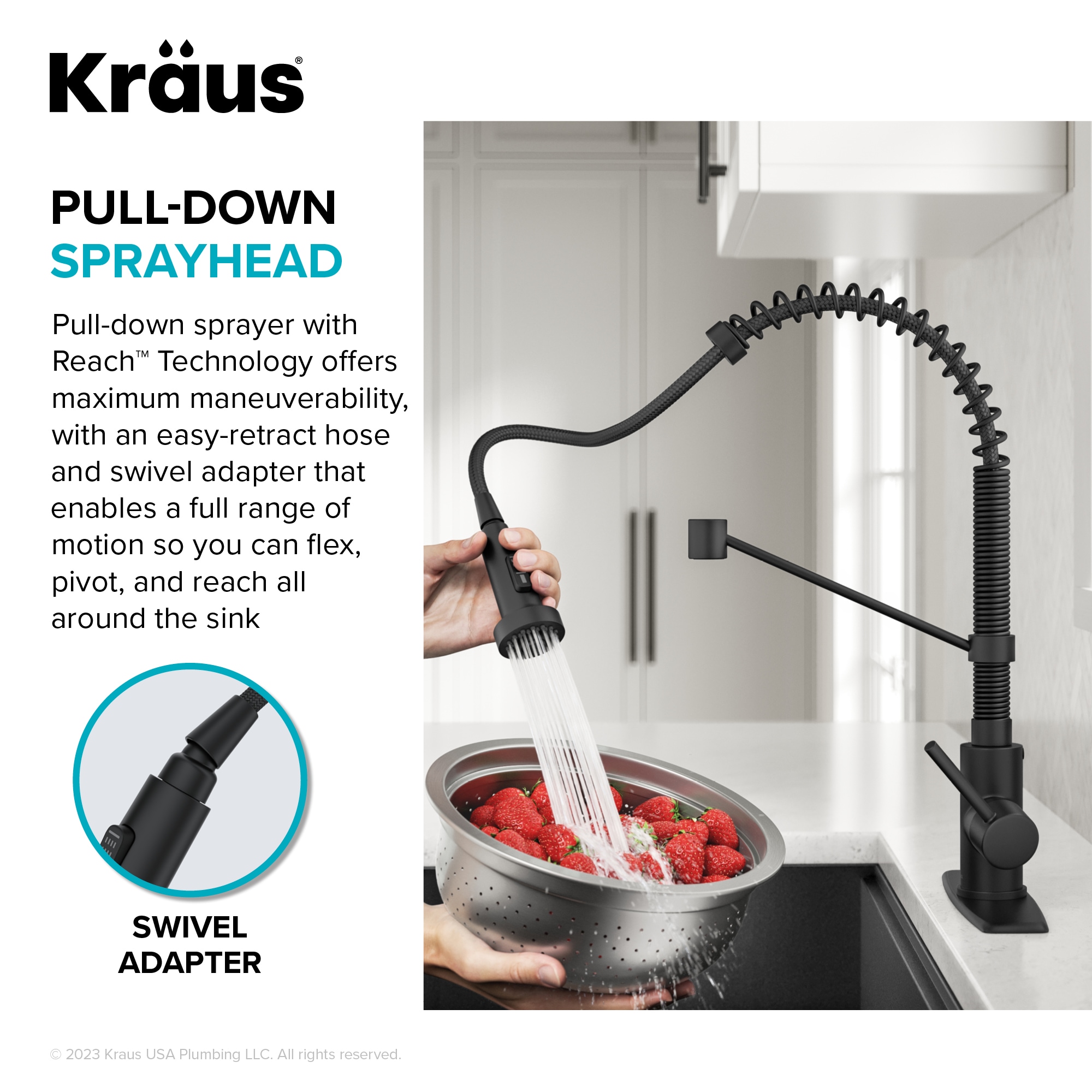Kraus KPF-1610MB-DP02MB Kitchen-Faucets - View #7