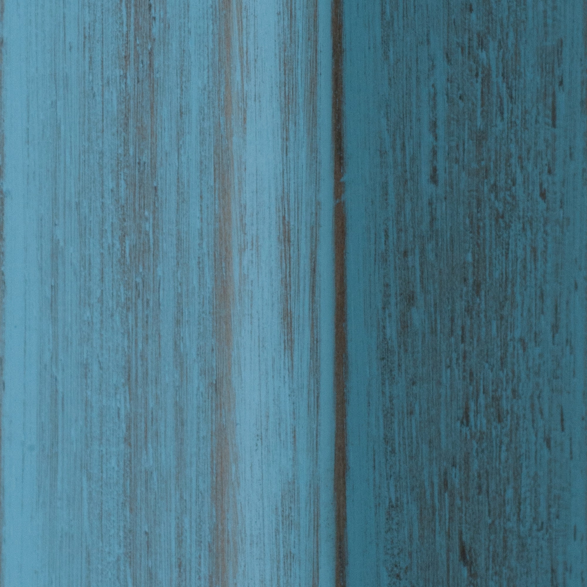 Rustic Light Blue & Walnut 24" Wood Counter Stool