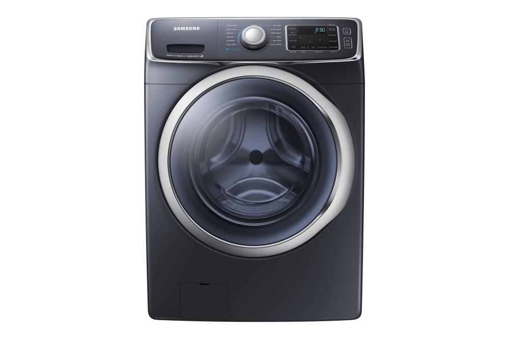 Samsung WF45H6300AG 4-cu ft High Efficiency Stackable Steam Cycle Front-Load Washer (Onyx) ENERGY STAR