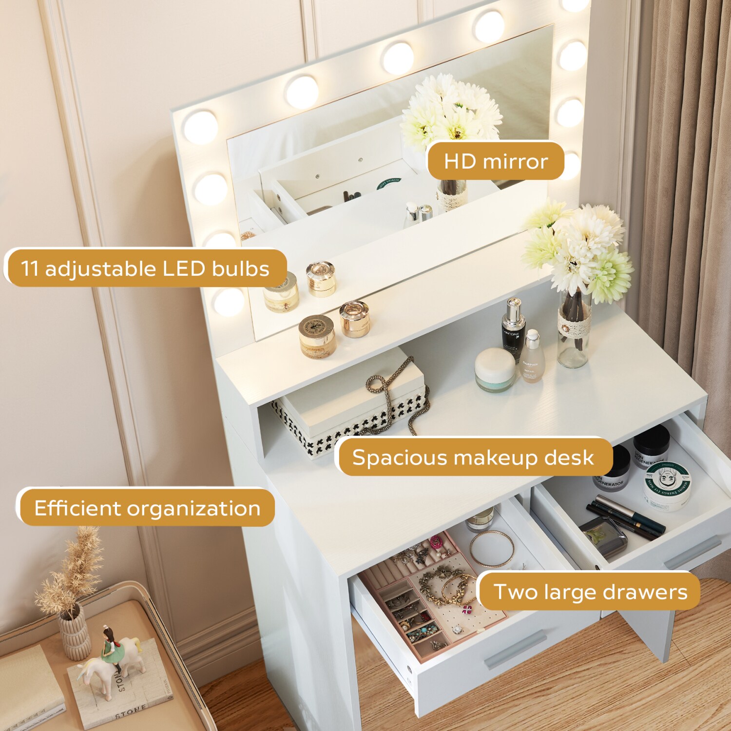 Streamdale Furniture W2386P192265 Bedroom-Vanities - View #5