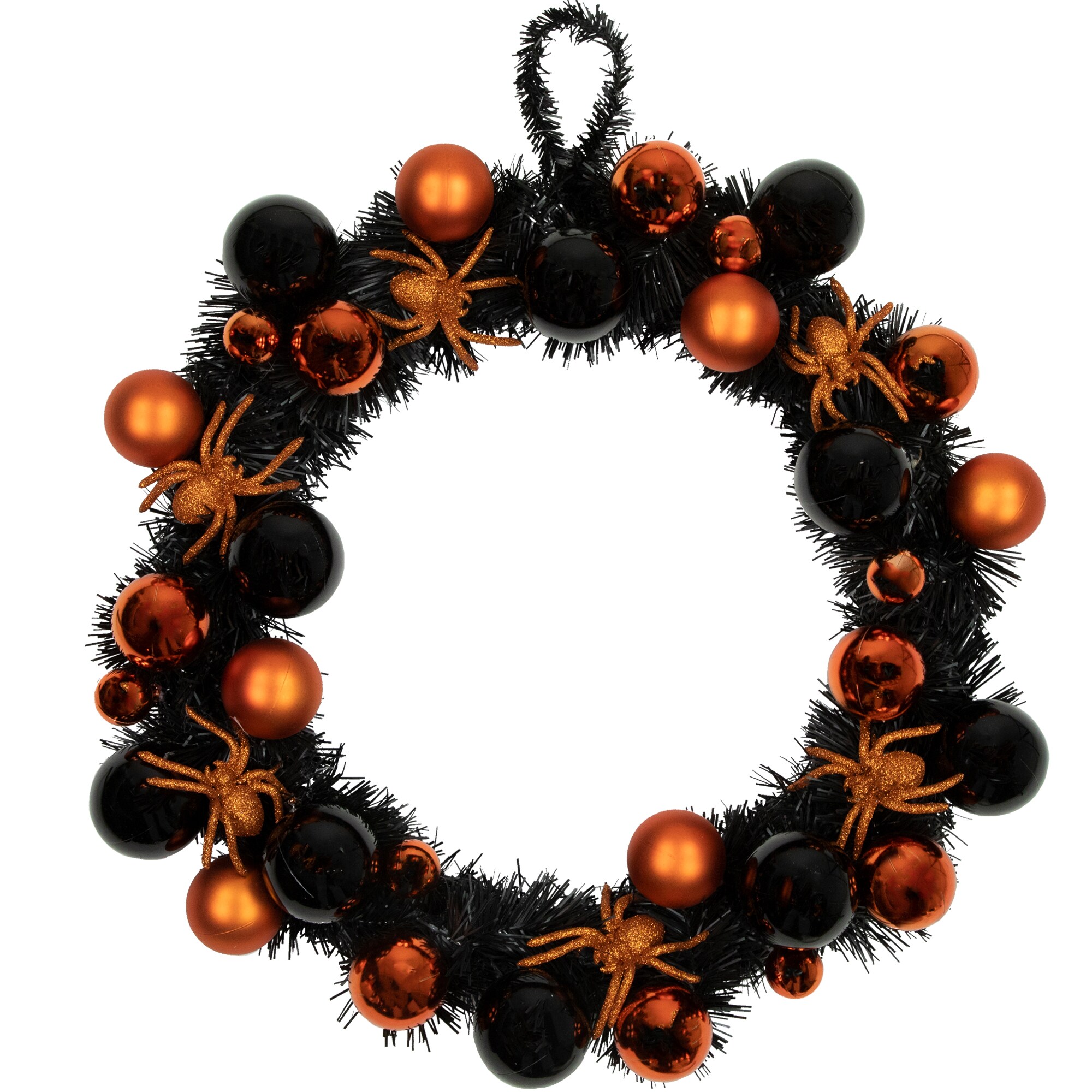 Northlight 35164163 1.5-ft 18-in Black Artificial wreath