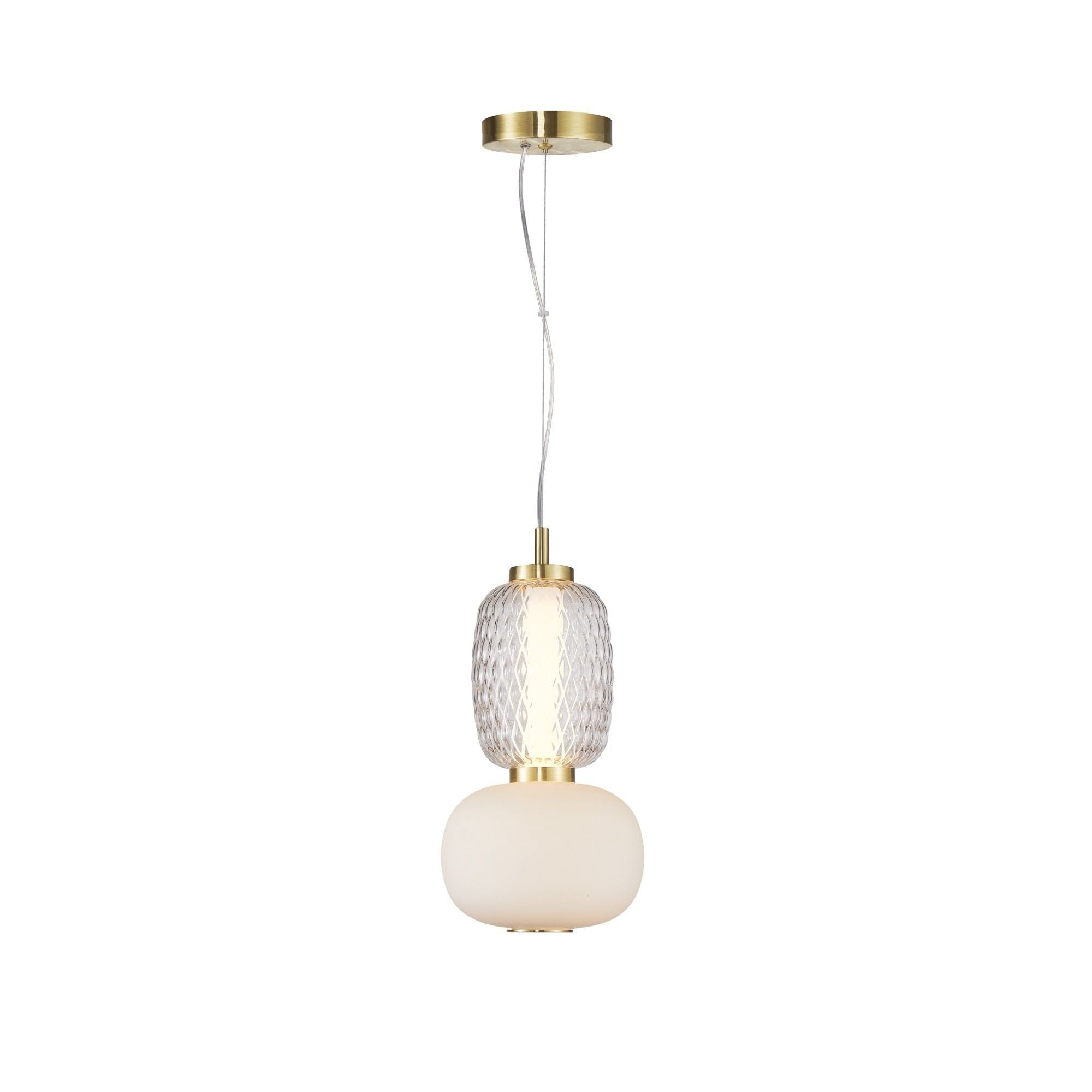 ARTCRAFT Cyra 18W One LED Light Small Pendant by  - AC6701BR