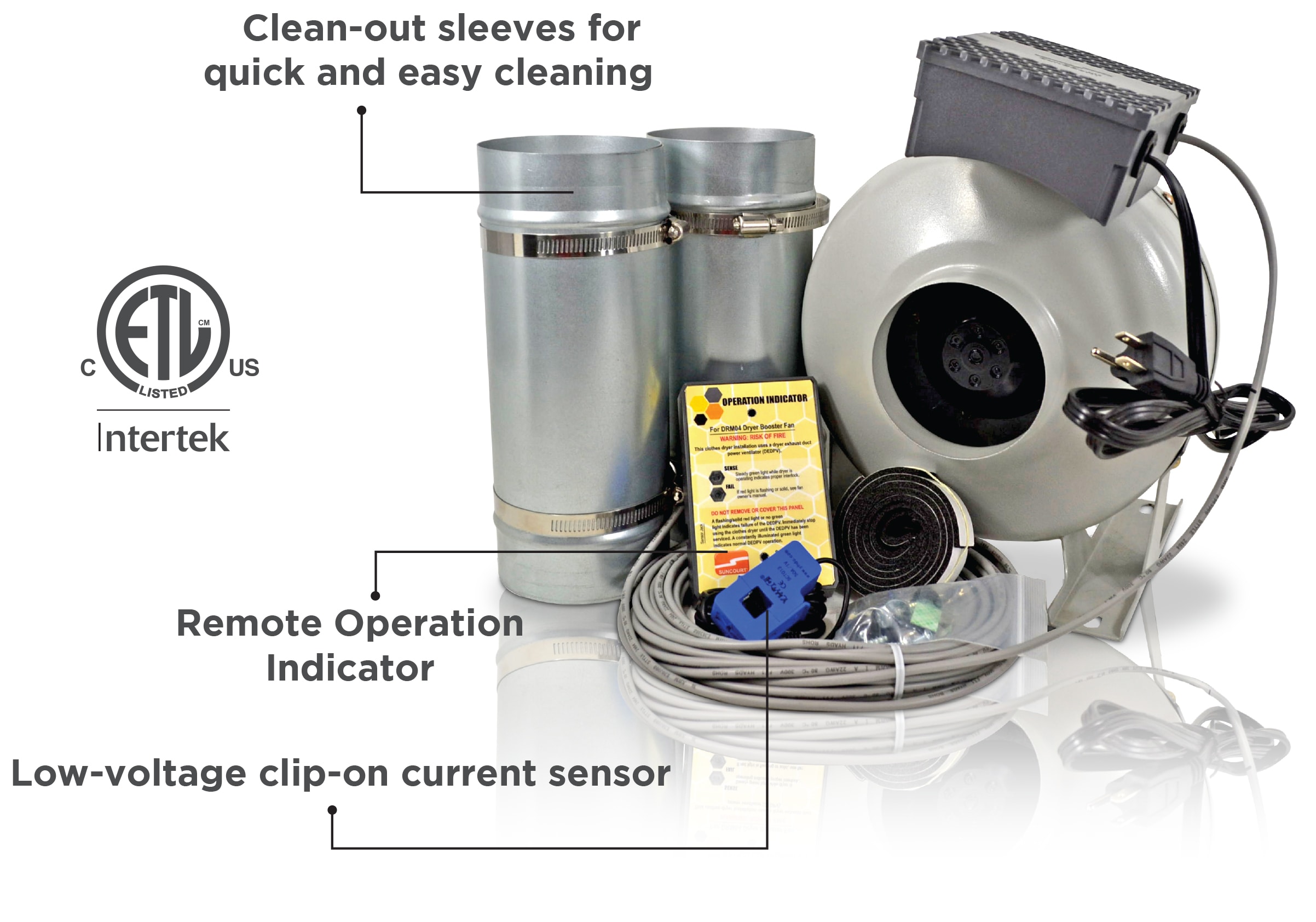 Suncourt Centrax Dryer Booster Fan Kit