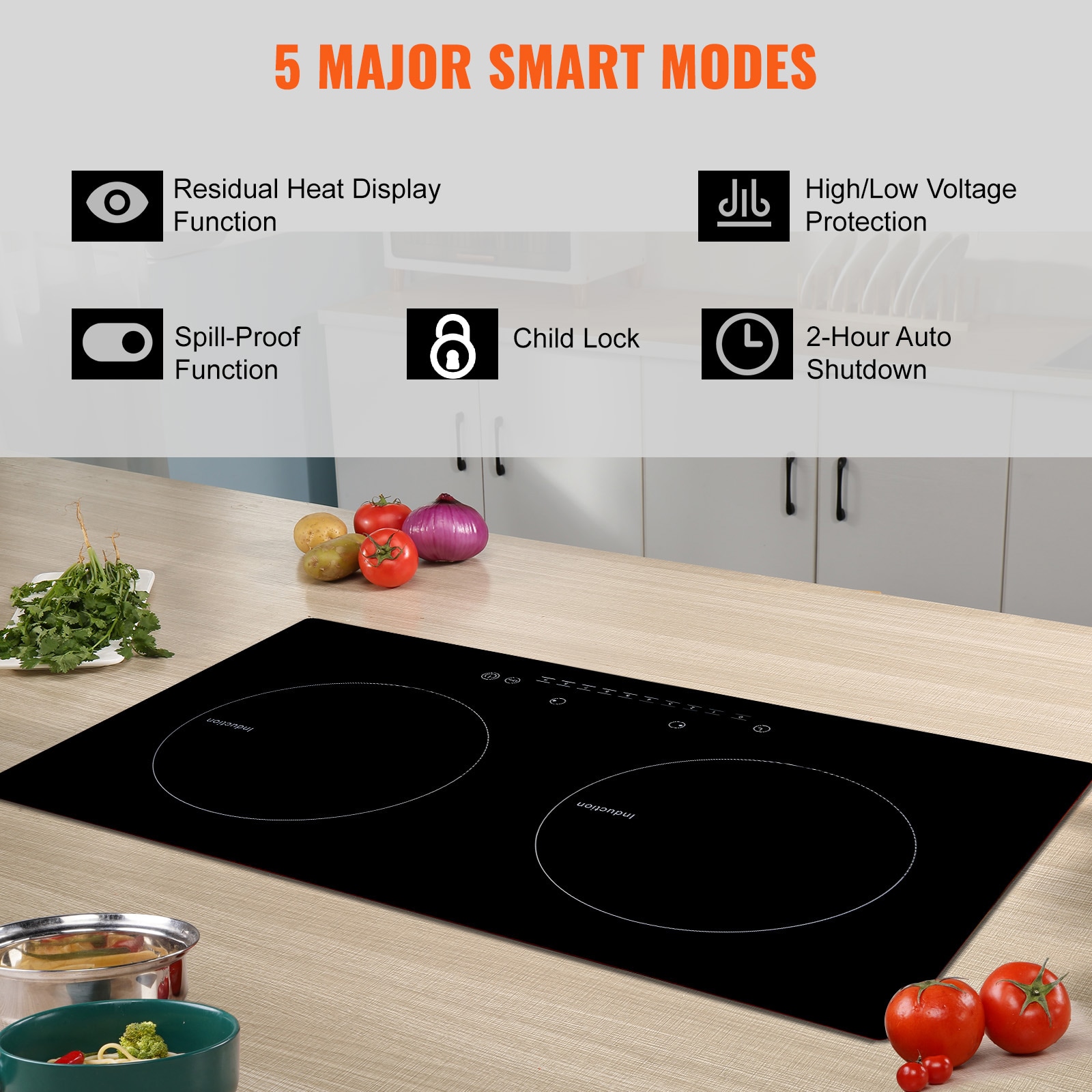 VEVOR QRSDC2241800WZNB3V1 Induction-Cooktops - View #7