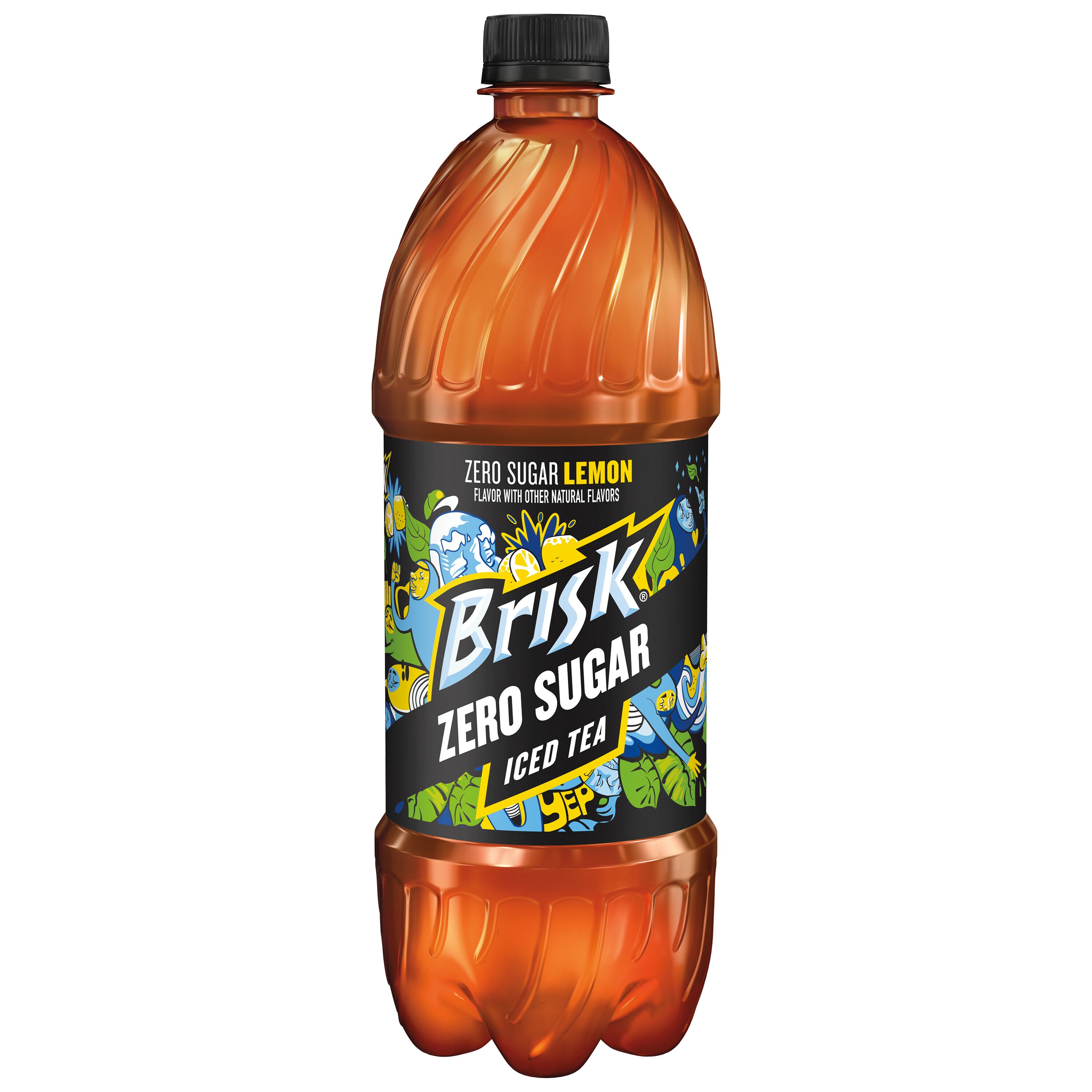 Brisk 00012000203817 33.8 Fluid ounce(s) Zero Sugar Tea with Lemon Soft drink