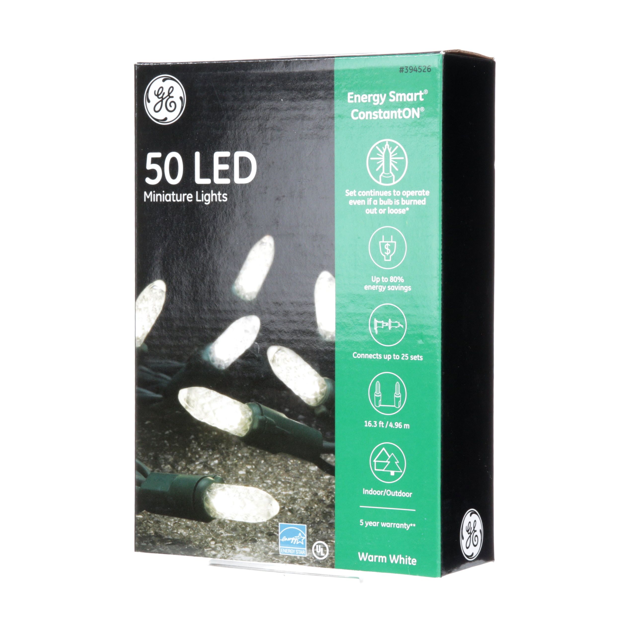 GE LED Replacement Bulb Packs~Energy Smart ConstantON~Stay Bright 