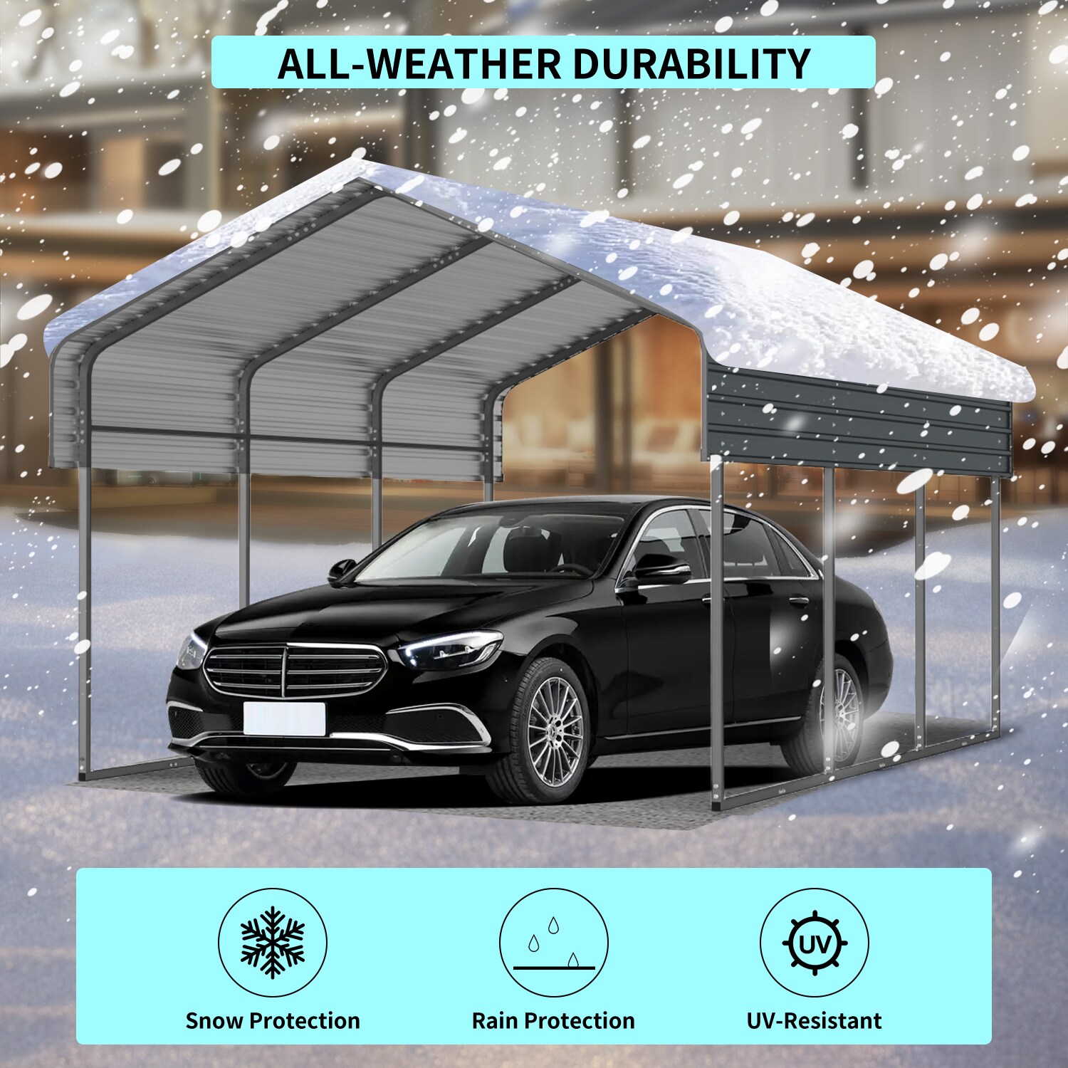 Mondawe MO-QFW00024 Carport-Covers - View #3