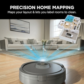 Shark Auto Charging Pet Robotic Vacuum with HEPA Filter in the Robotic  Vacuums department at