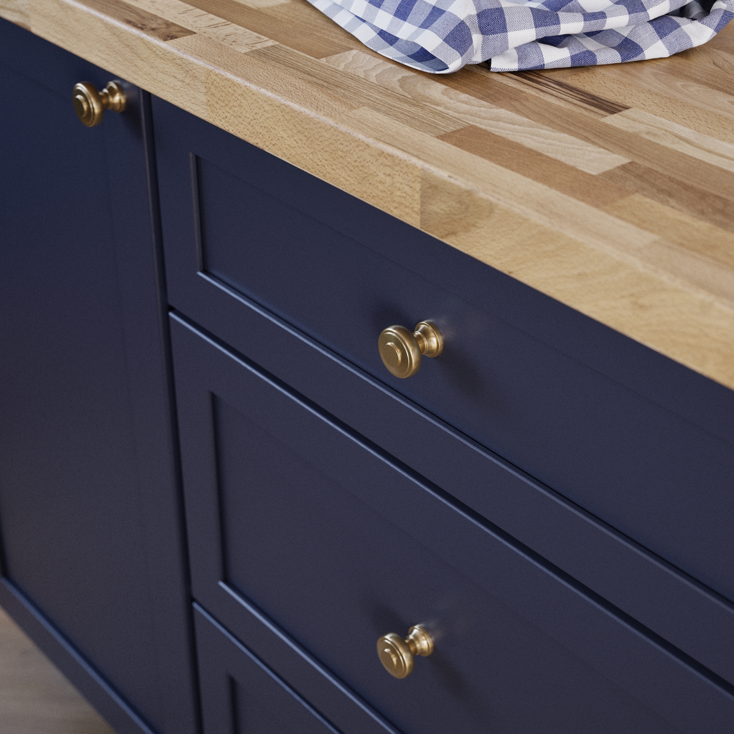 allen + roth P43464W-CZ-C Cabinet-Knobs - View #2