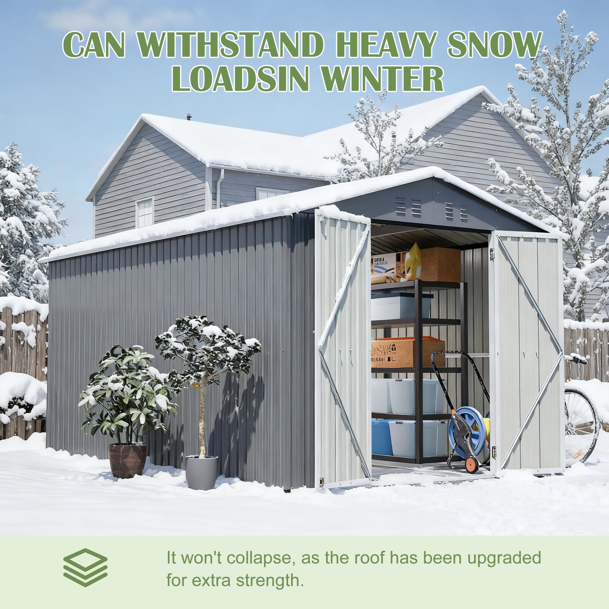 Etokfoks LET0205S10 Metal-Storage-Buildings-Sheds - View #5