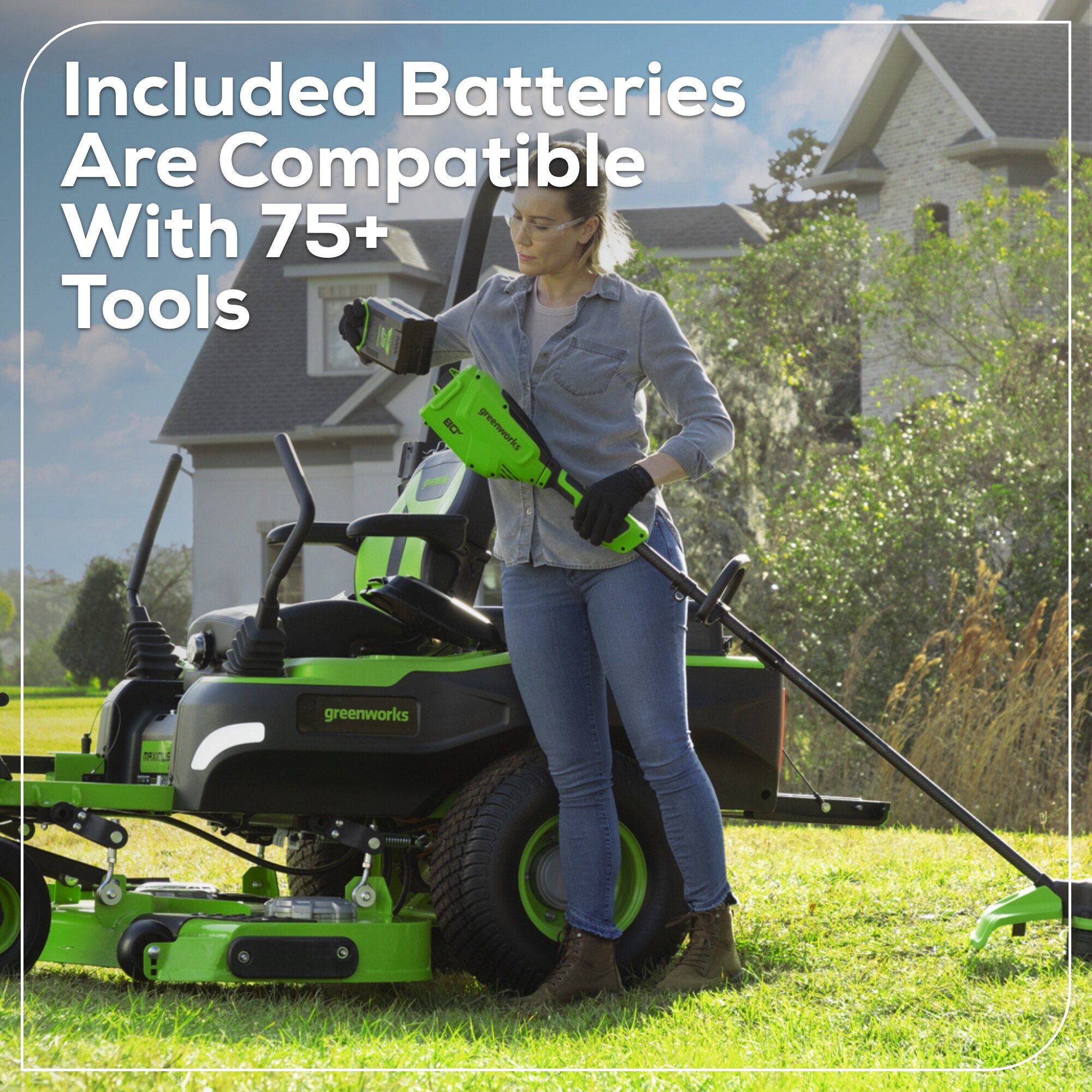 Greenworks MZ548 Zero-Turn-Mowers - View #18