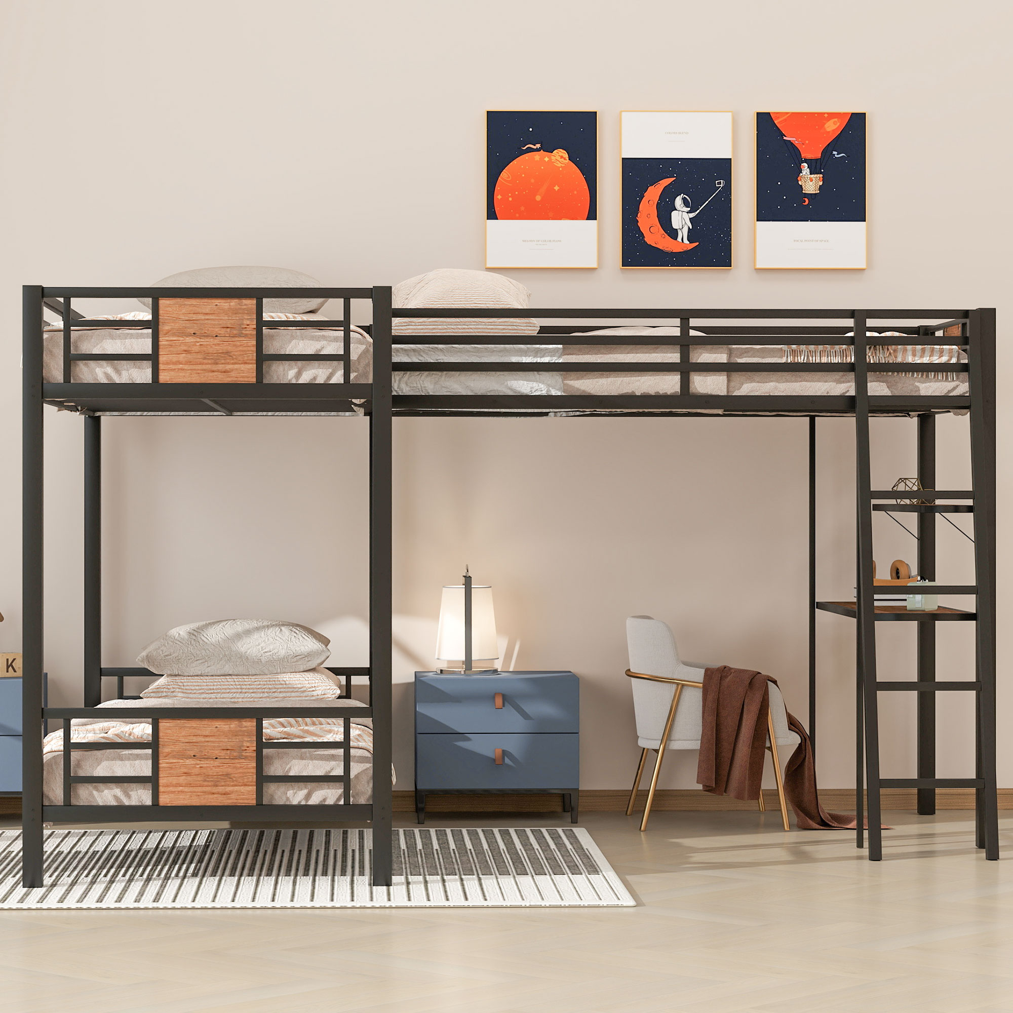 LOVMOR SF-M-GX001110AAD Bunk-Beds - View #2
