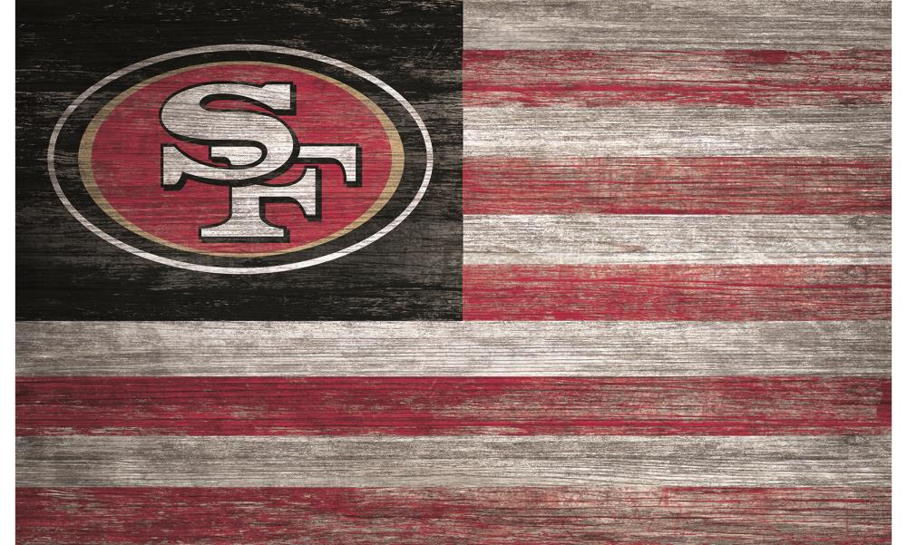 YouTheFan NFL San Francisco 49ers 6 in. x 19 in. 3D Stadium Banner