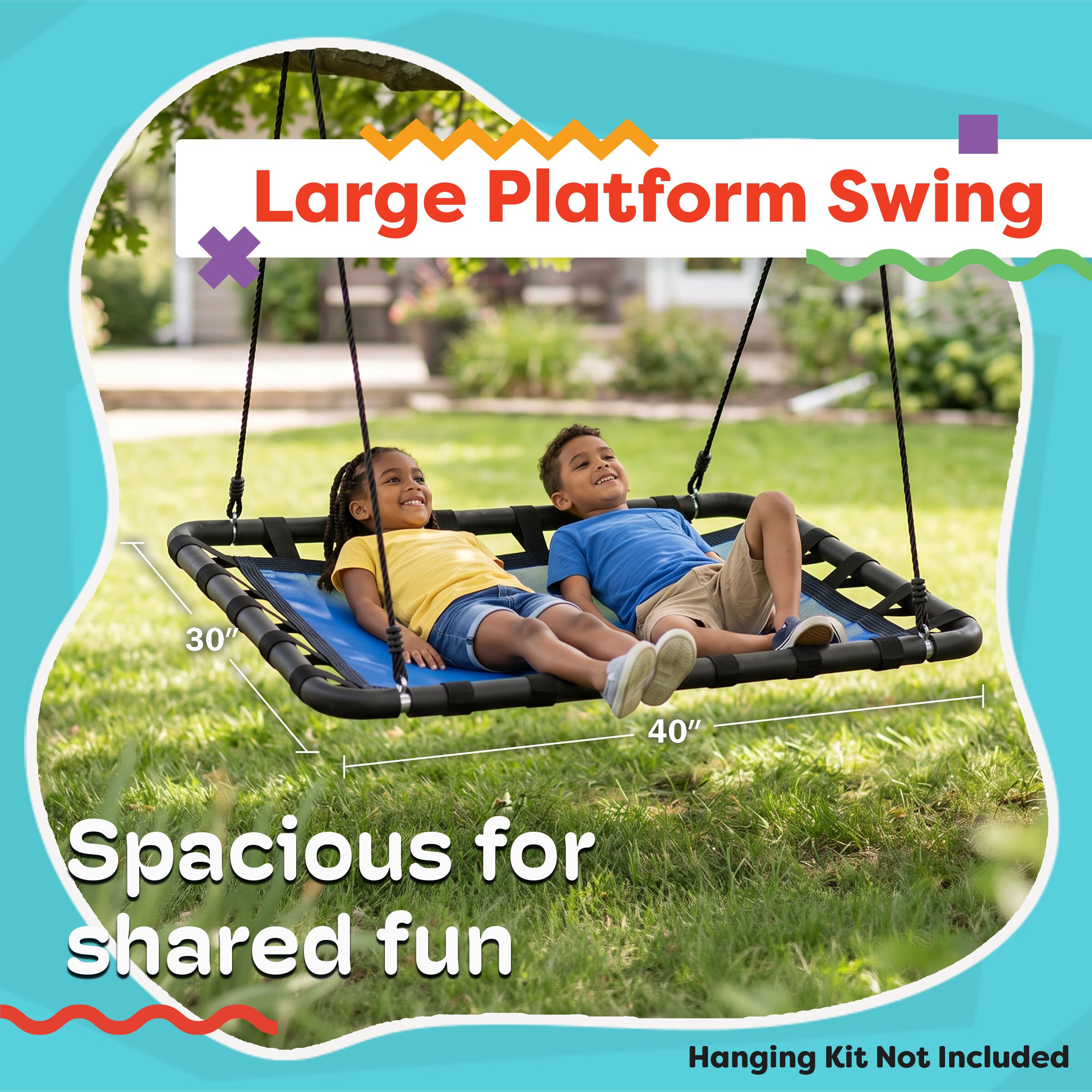 Toy Time 910326EXF Playset-Swings - View #3