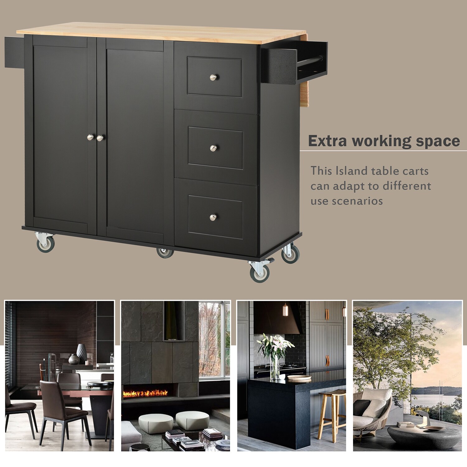 SINOFURN SYB260003BK Kitchen-Furniture - View #11