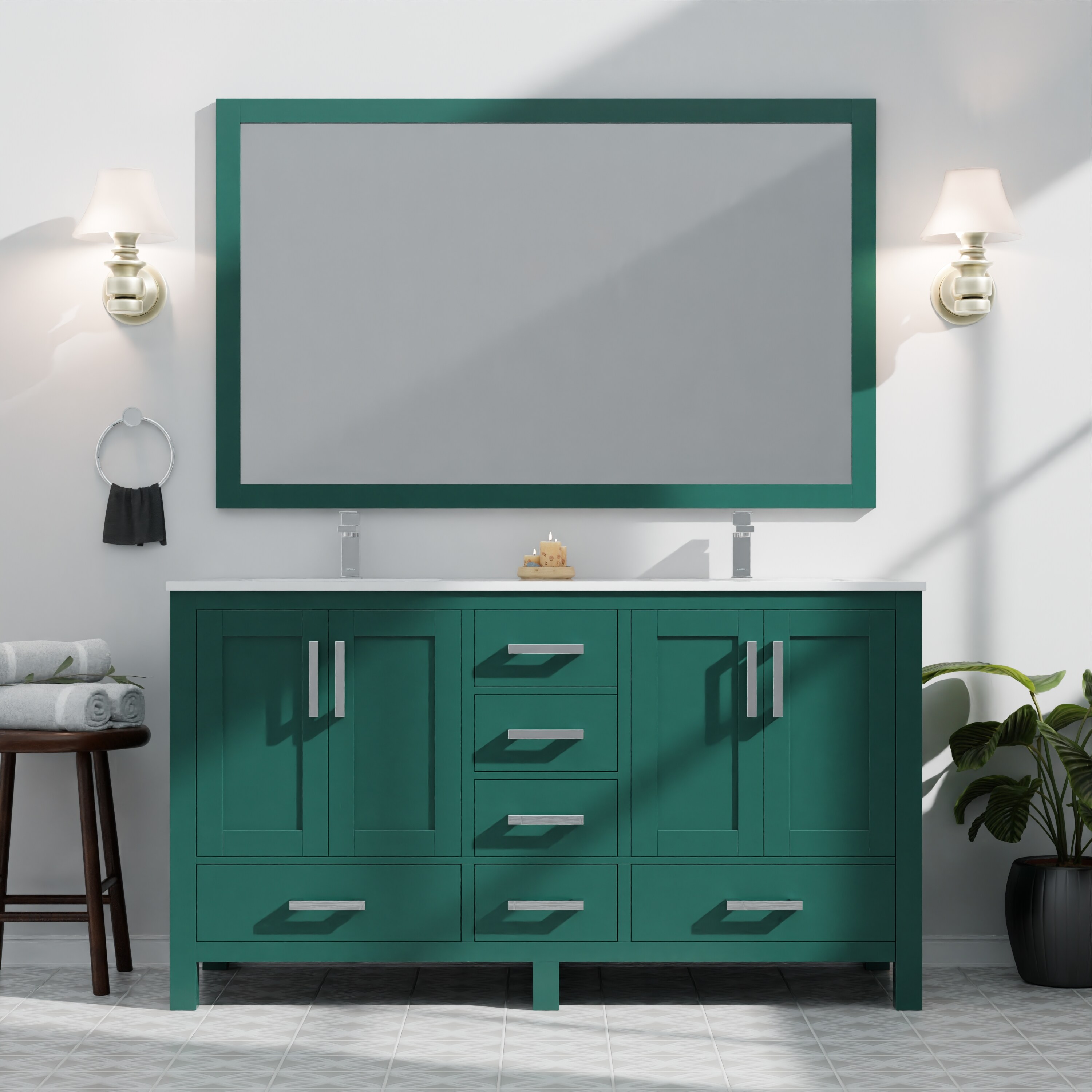 Lexora LVJ60DG300 Bath-Vanity-Combo - View #11