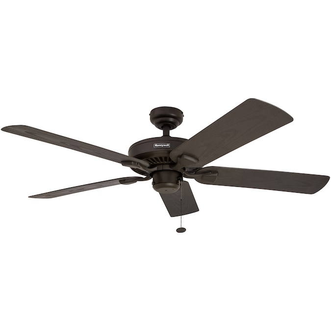 Honeywell 50199 Belmar 52 Inch Five Blade Indoor Outdoor Ceiling Fan Bronze for sale online