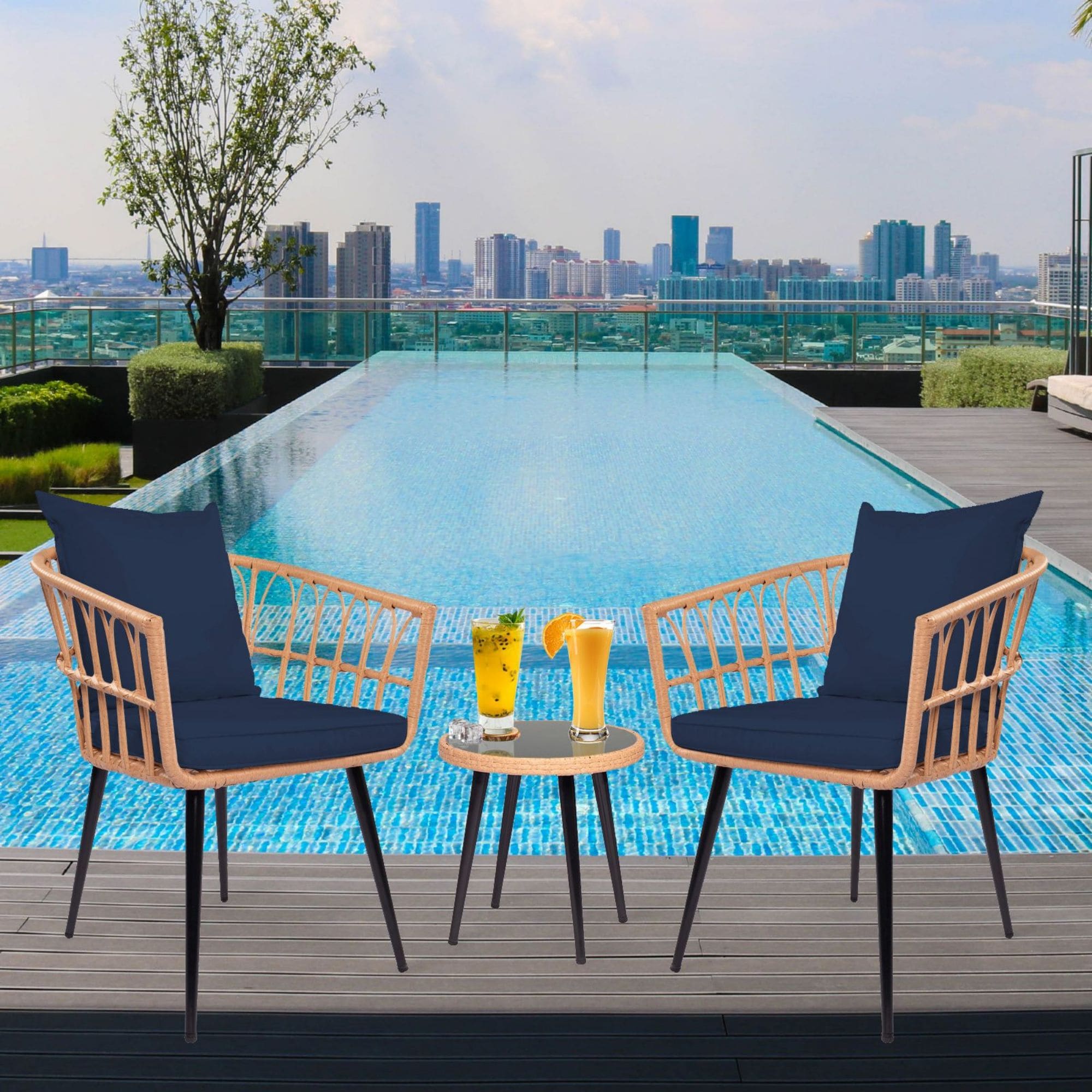 AHIOU HOME ZAAHG-W138275S Patio-Conversation-Sets - View #2