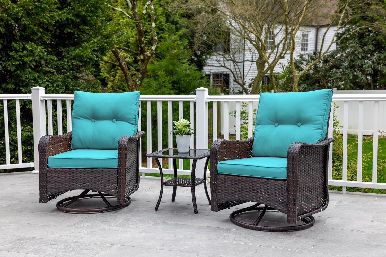 ALAULM LS-SRC-BLUE Patio-Chairs - View #4