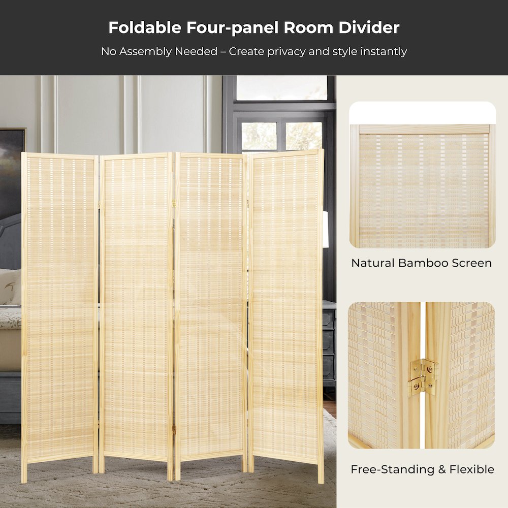 Roundhill Furniture BG4093733 Indoor-Privacy-Screens - View #7