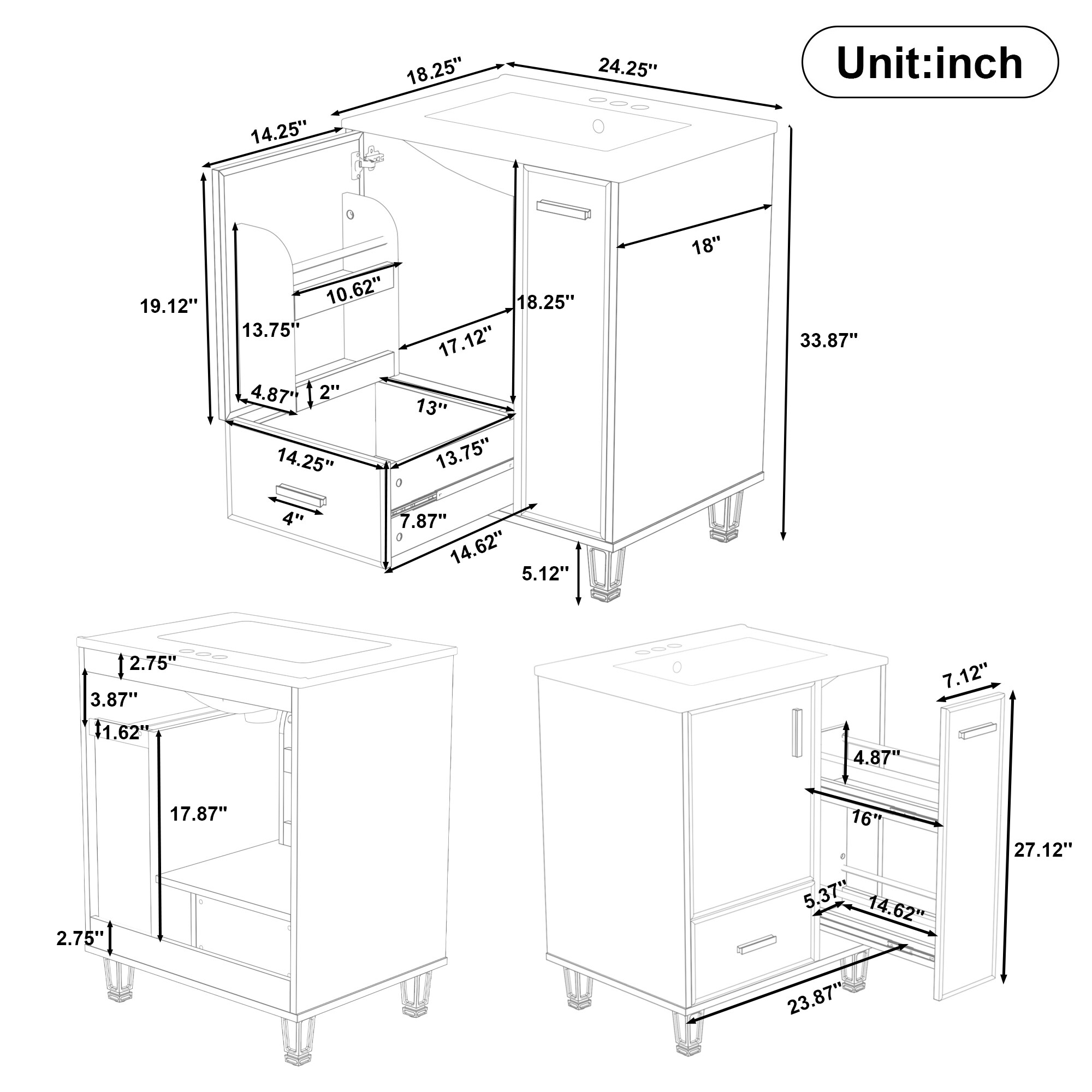 Tatayosi RY-P269734E Bath-Vanity-Combo - View #9