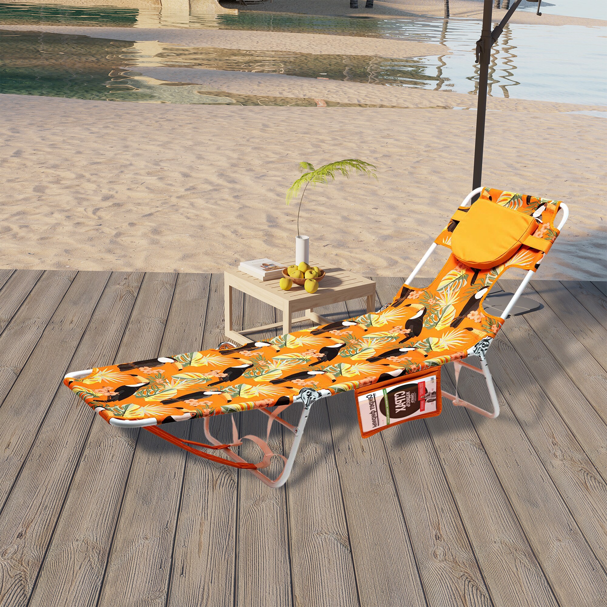 Clihome CL-FCAB2025XOG2 Beach-Camping-Chairs - View #3