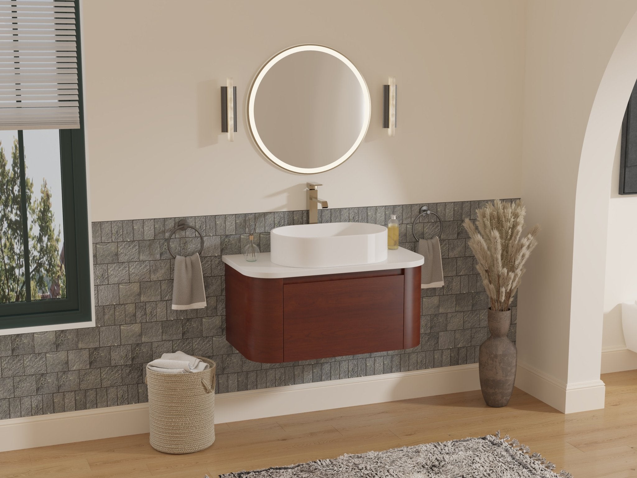 Benton Collection GD-33635WD Bath-Vanity-Combo - View #6