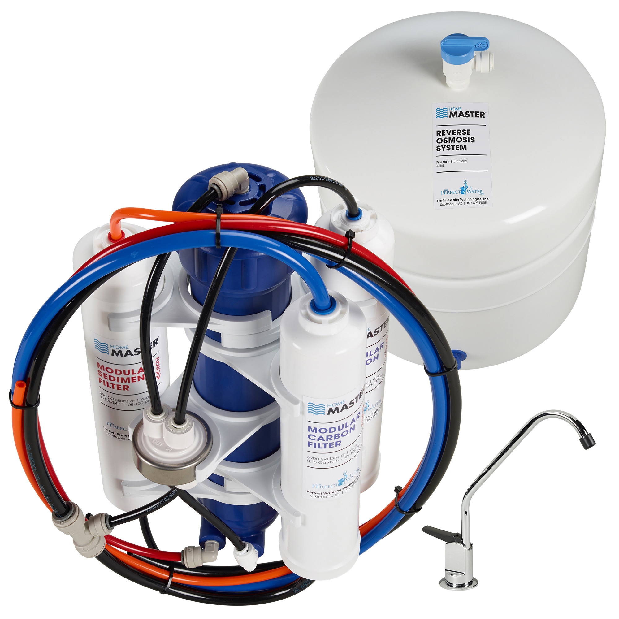 Home Master TM 5-stage Multi-method Reverse Osmosis Filtration System