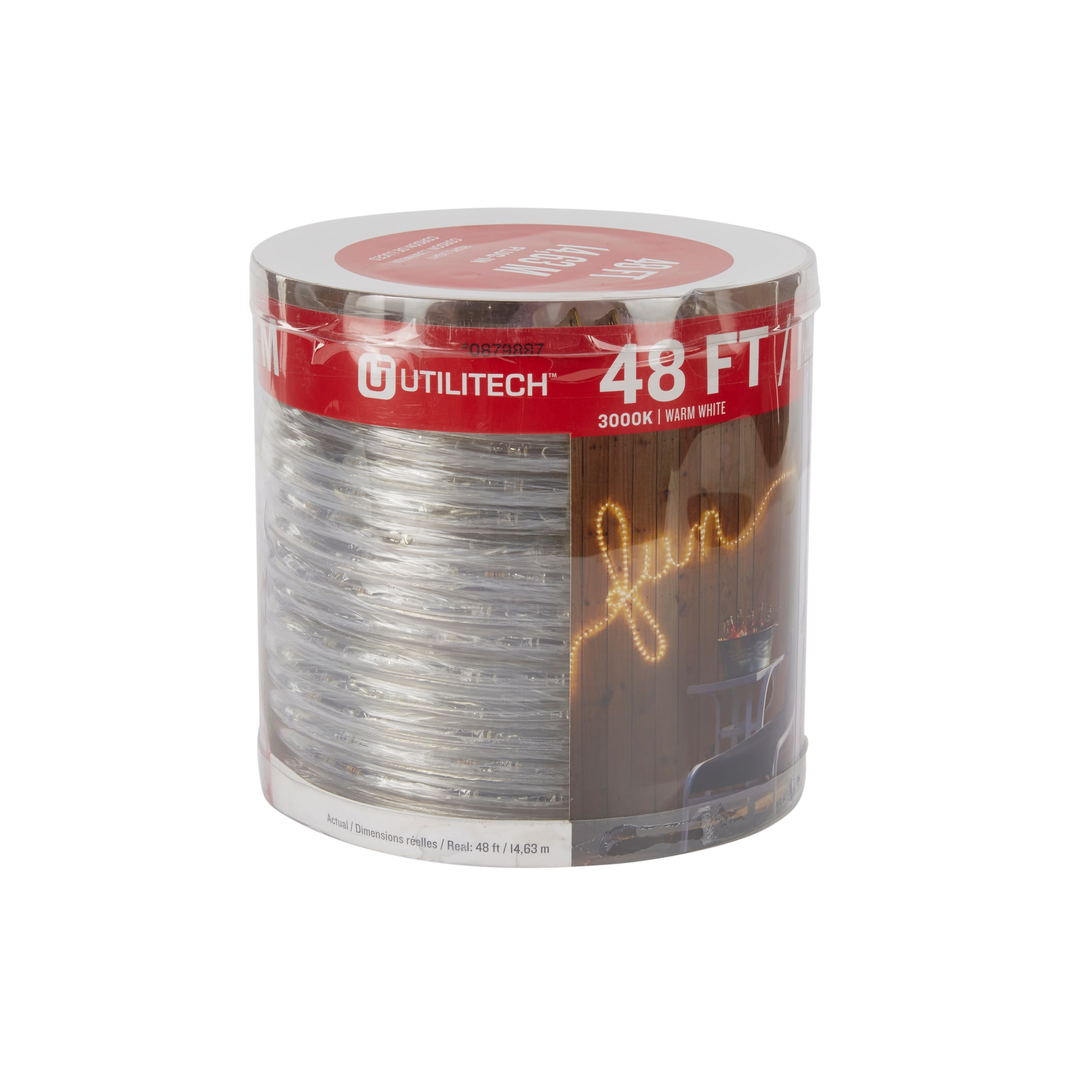 utilitech 48 ft rope light