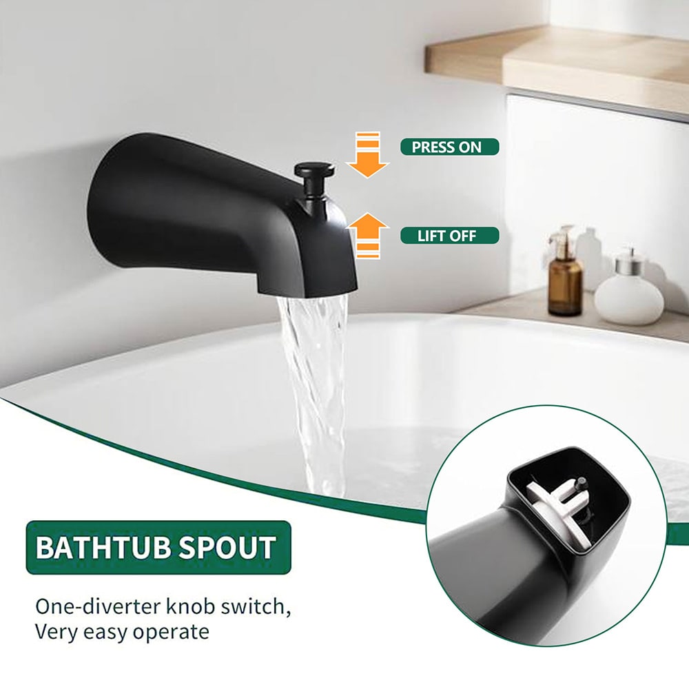 EQLOO A3518-MB Fixed-Showerhead - View #5