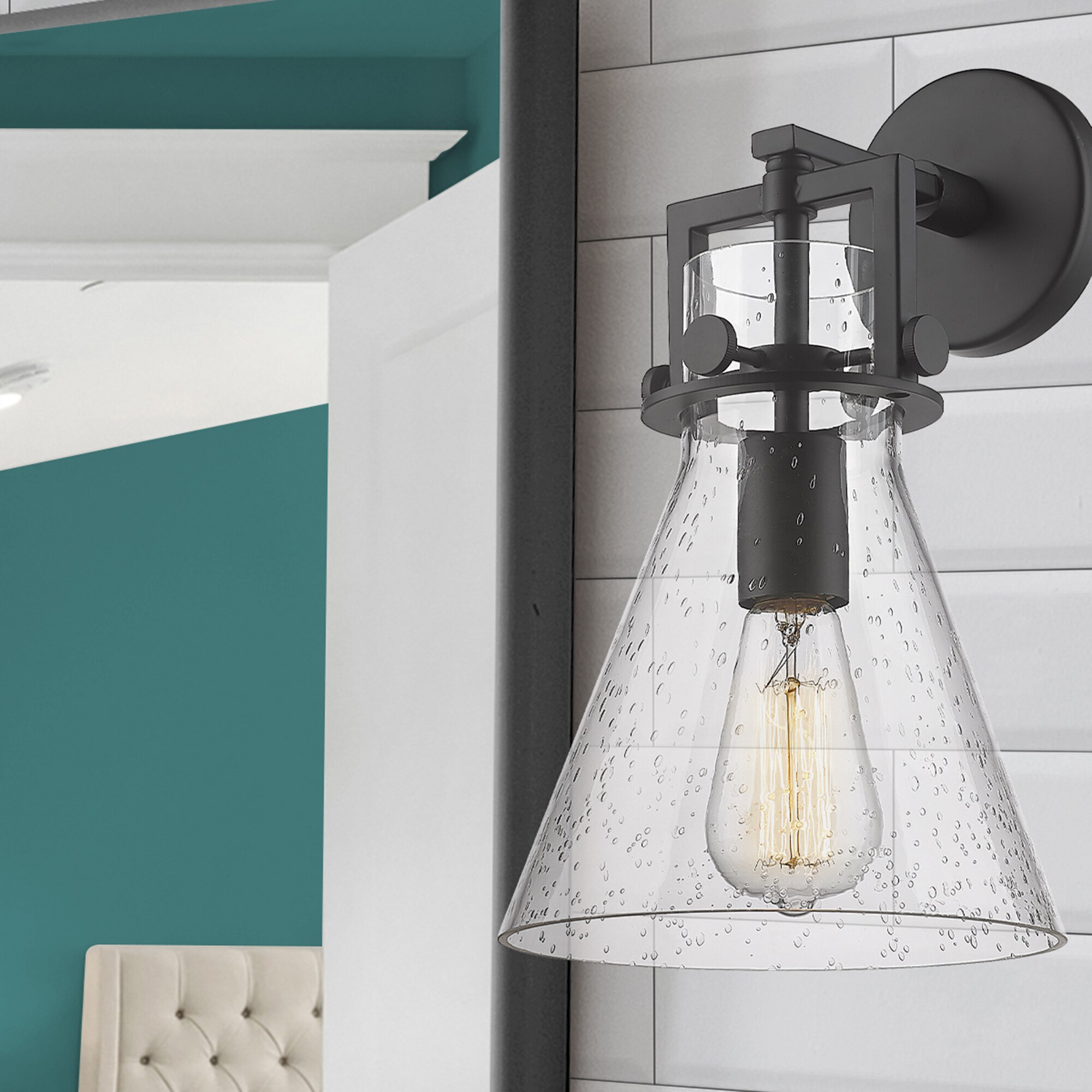 Innovations Lighting 411-1W-BK-G411-8SDY b090000 - View #3