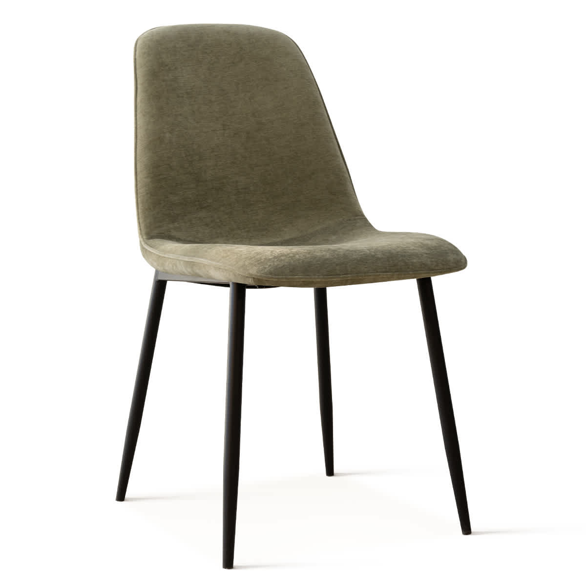 Maison Boucle OSLO-CHAIR-BK-GREEN Dining-Chairs - View #5