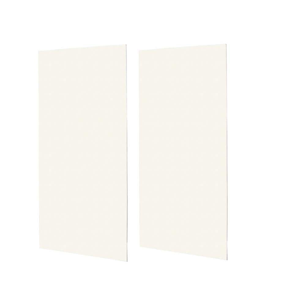 0.25-in x 48-in x 96-in Tahiti Ivory 2-Piece Shower Panel Kit in Off-White | - SWAN SS0489602.059