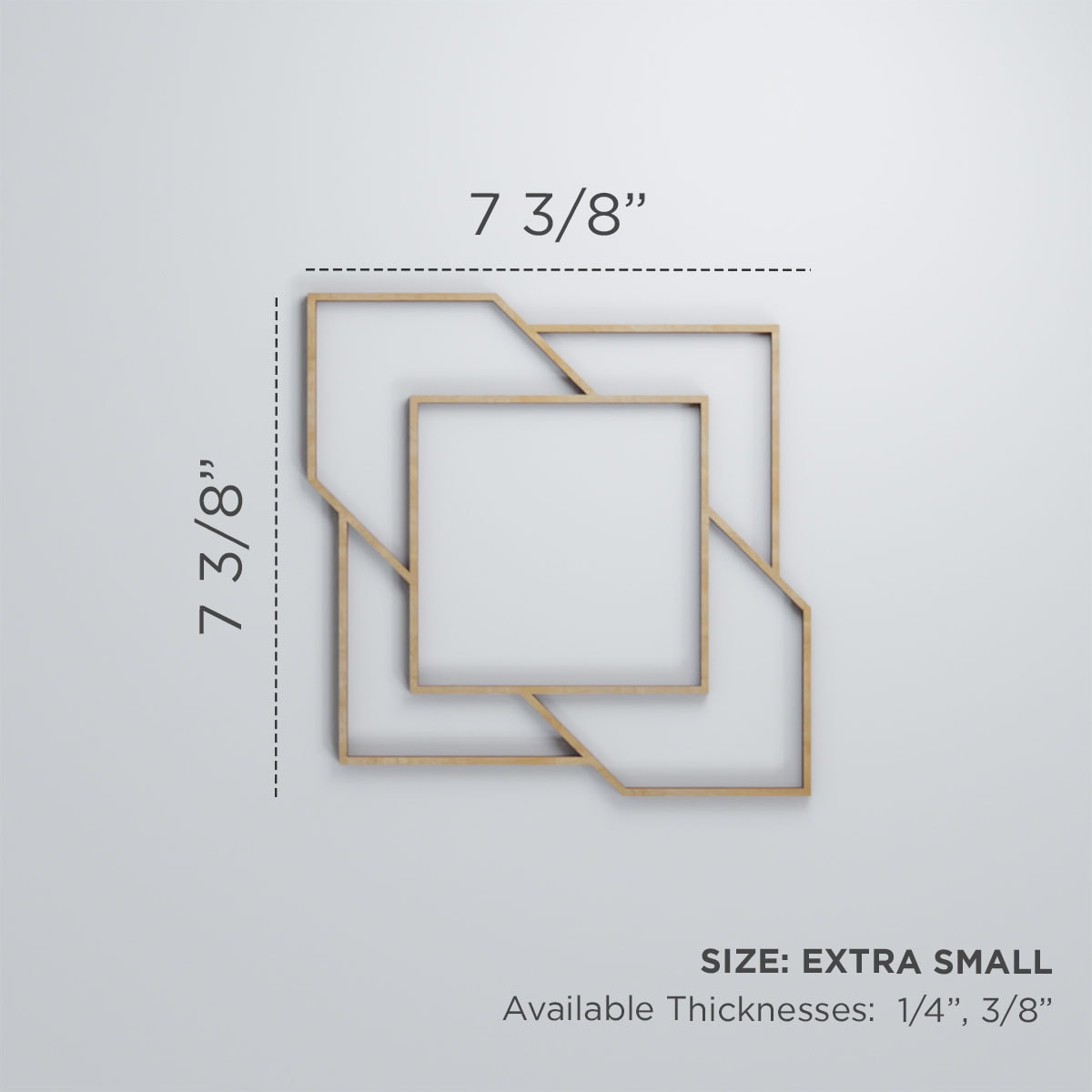 Ekena Millwork WALW08X08X0375MMTAL Wall-Panels - View #2