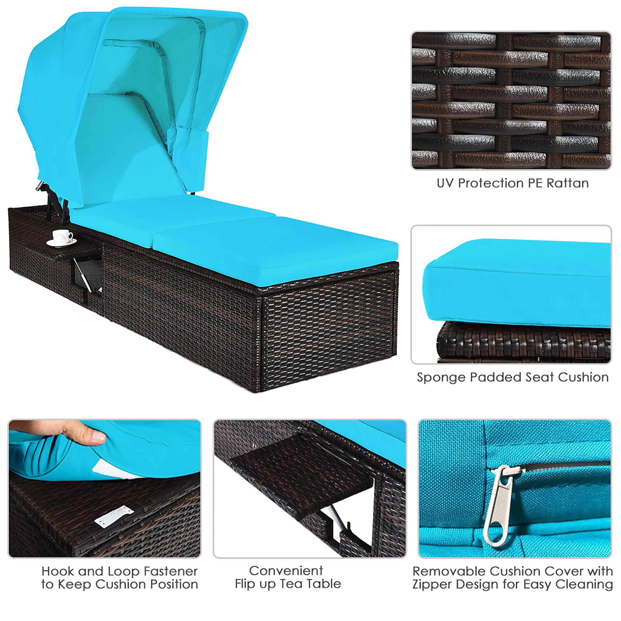 Costway CSHY005898 Patio-Chairs - View #6
