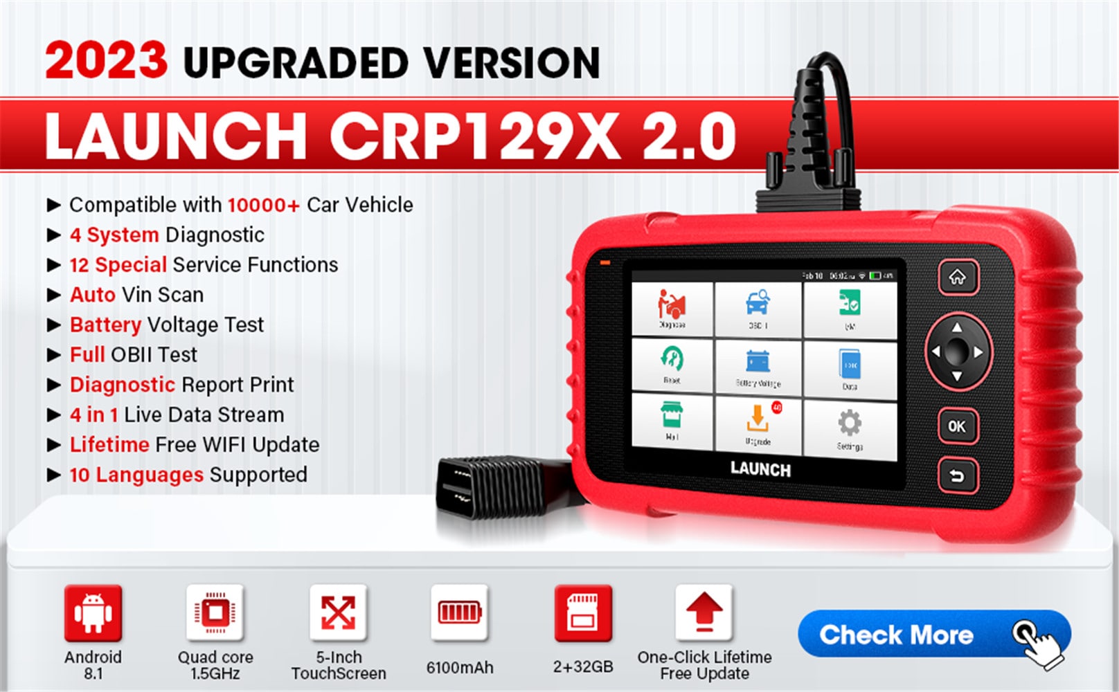 Phivve SM23-129X Auto-Diagnostic-Testing-Tools - View #2