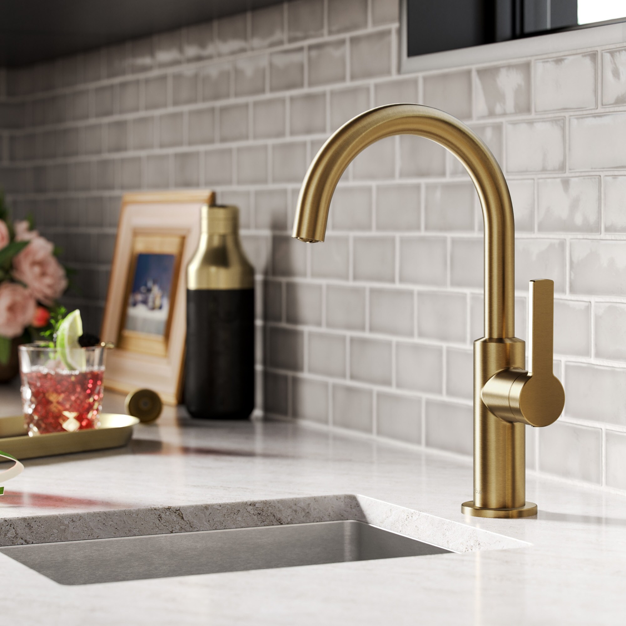 Kraus KPF-2822BB Kitchen-Faucets - View #3