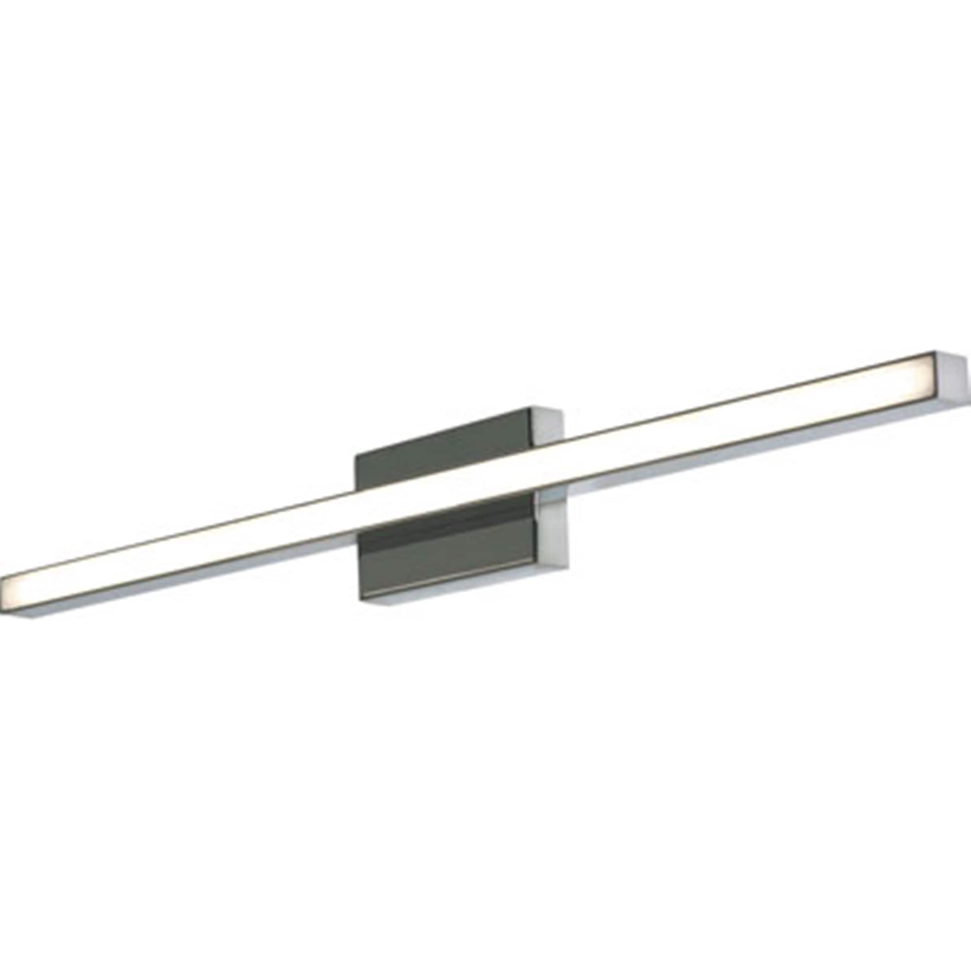 AFX BARV2403L30D1SN Barlow 24-in 1 -Light Satin Nickel Integrated LED Modern/contemporary Vanity light