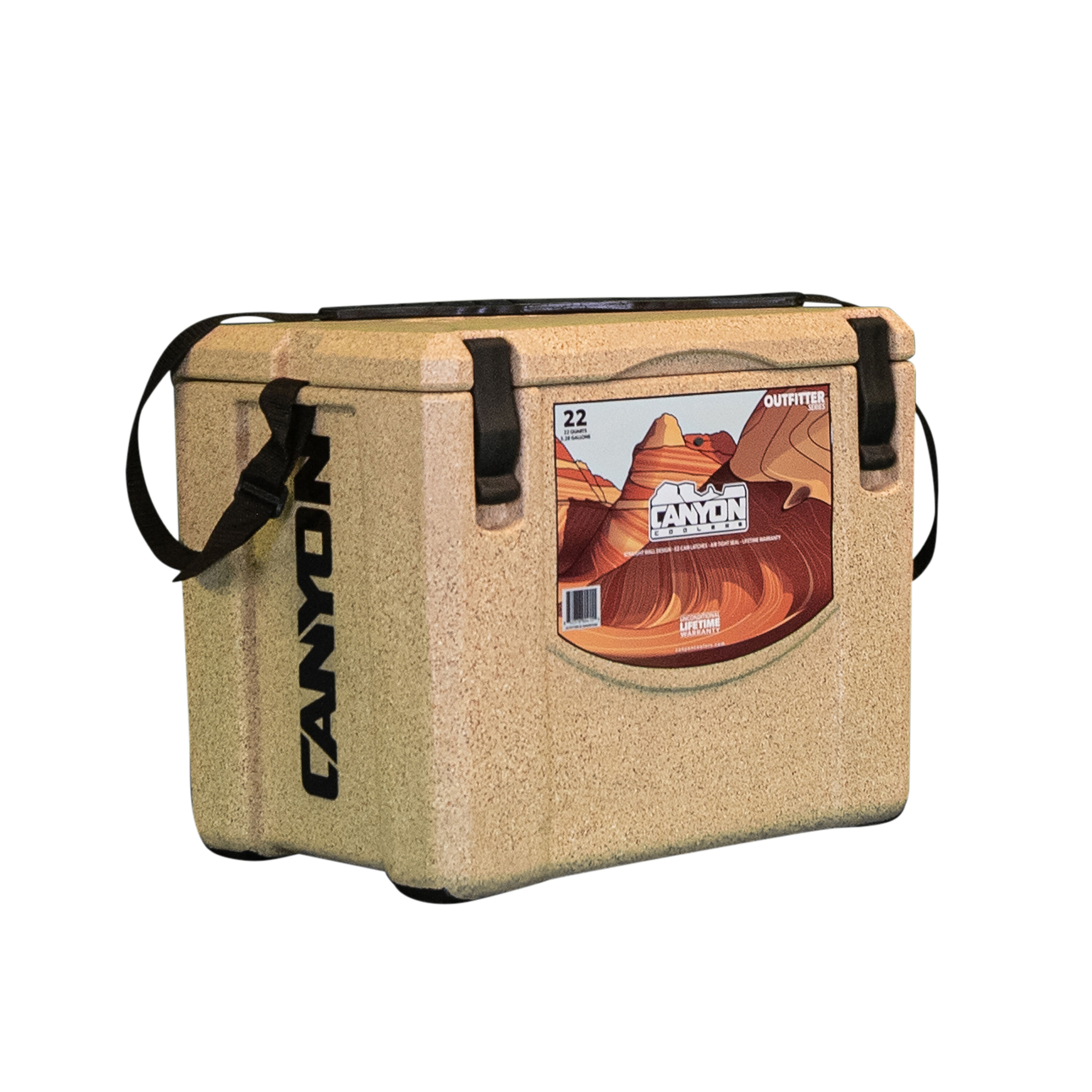 Canyon Coolers White Marble Insulated Lunch Box at