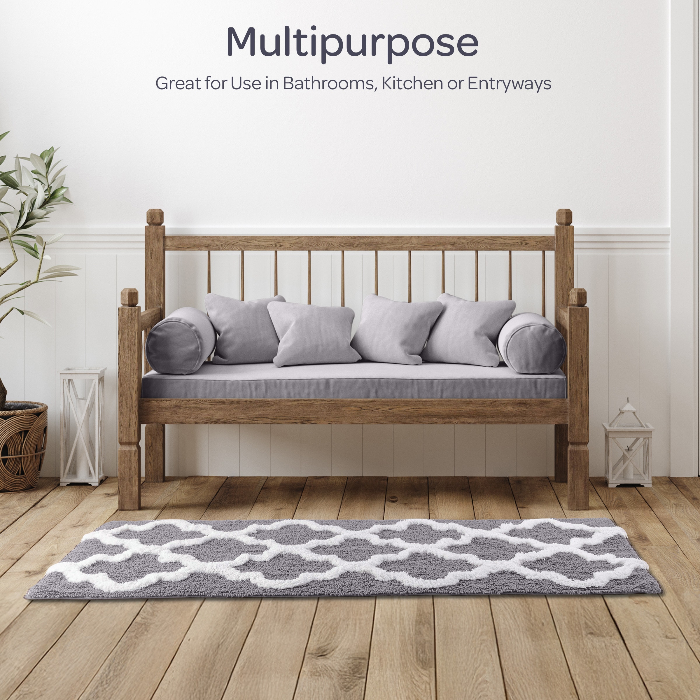 Hastings Home 230587QVY Bath-Rugs - View #3