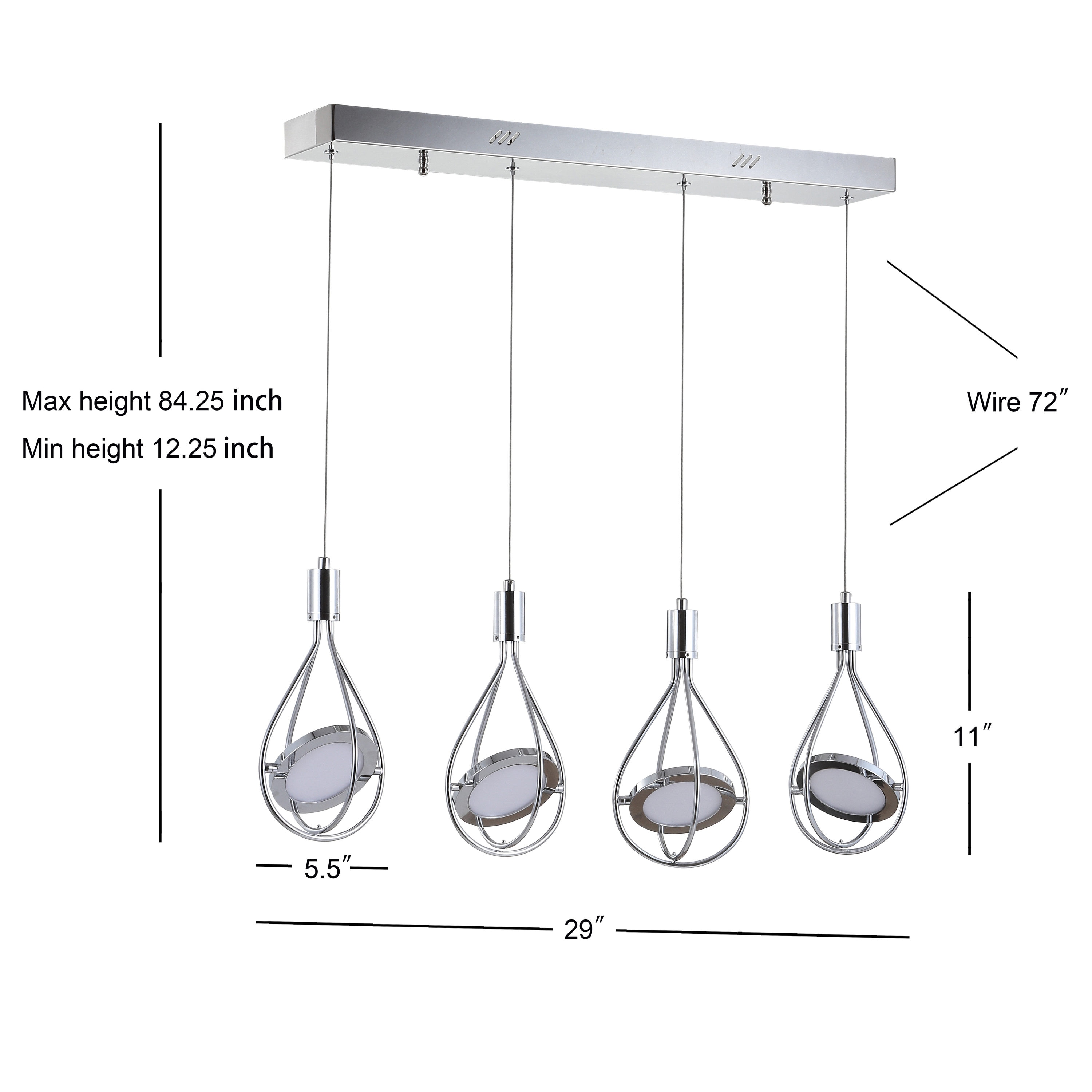 JONATHAN  Y JYL7034A Pendant-Lights - View #9