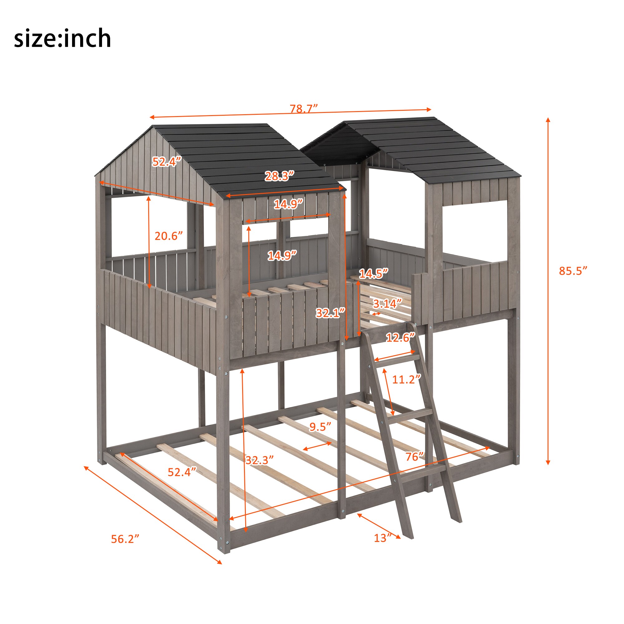 Qualler BLE00301E Bunk-Beds - View #9
