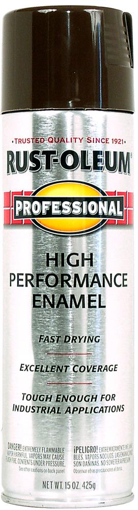 Rust-Oleum Professional 15 oz. High Performance Enamel Gloss Dark